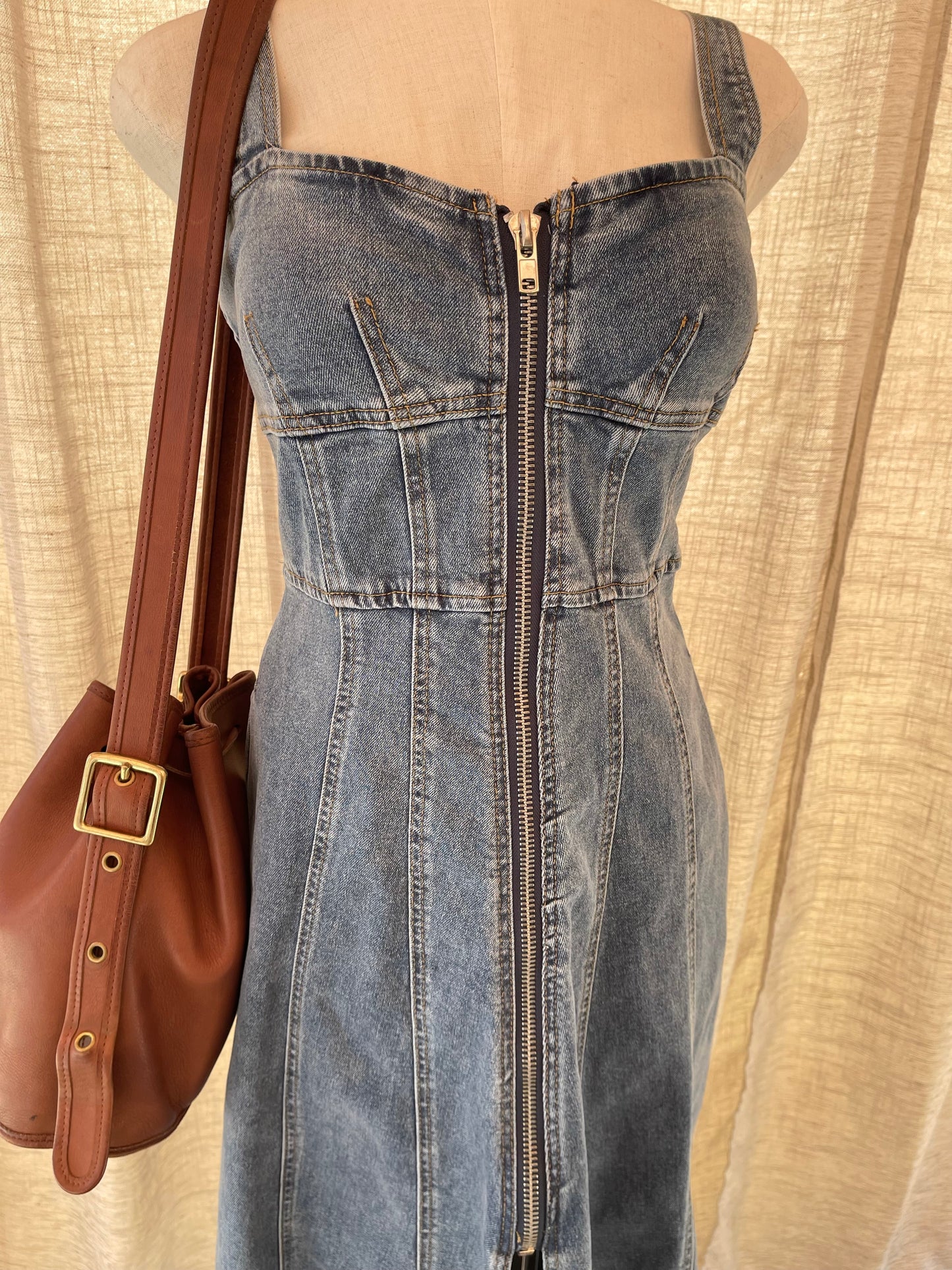 Sunday Stroll Denim Dress- LAST M!!