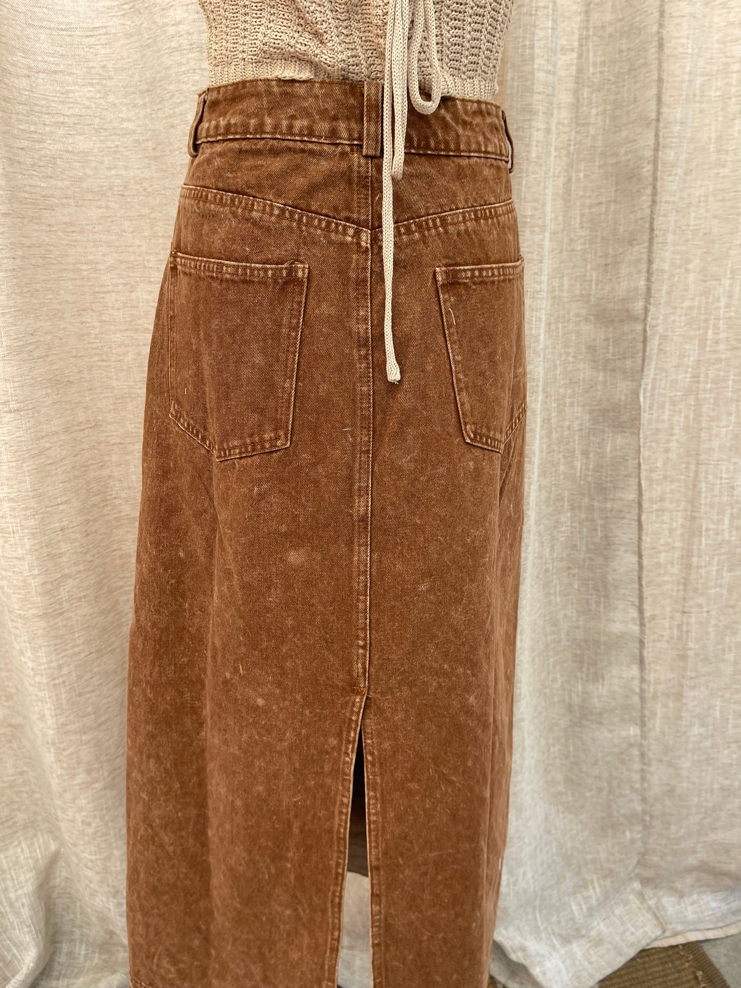 Come As You Are Denim Skirt- LAST M!!