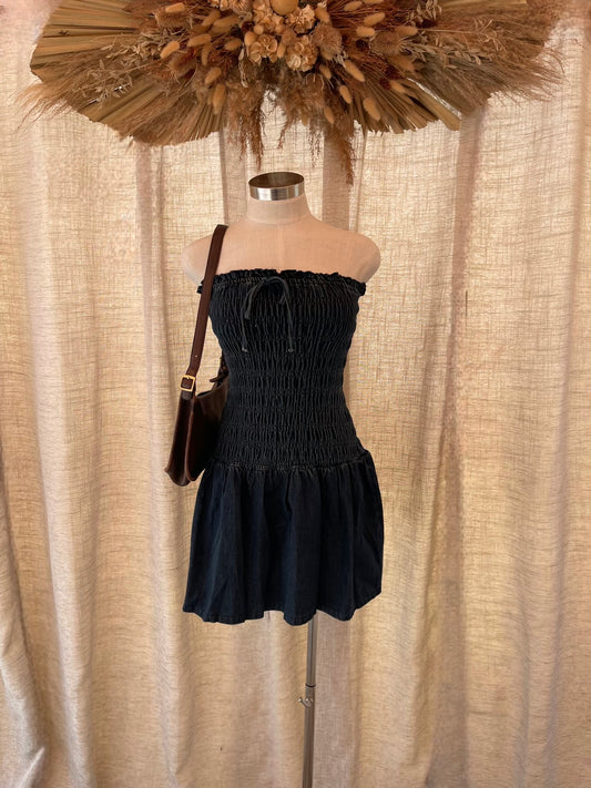 Starry Night Denim Dress- LAST L!!