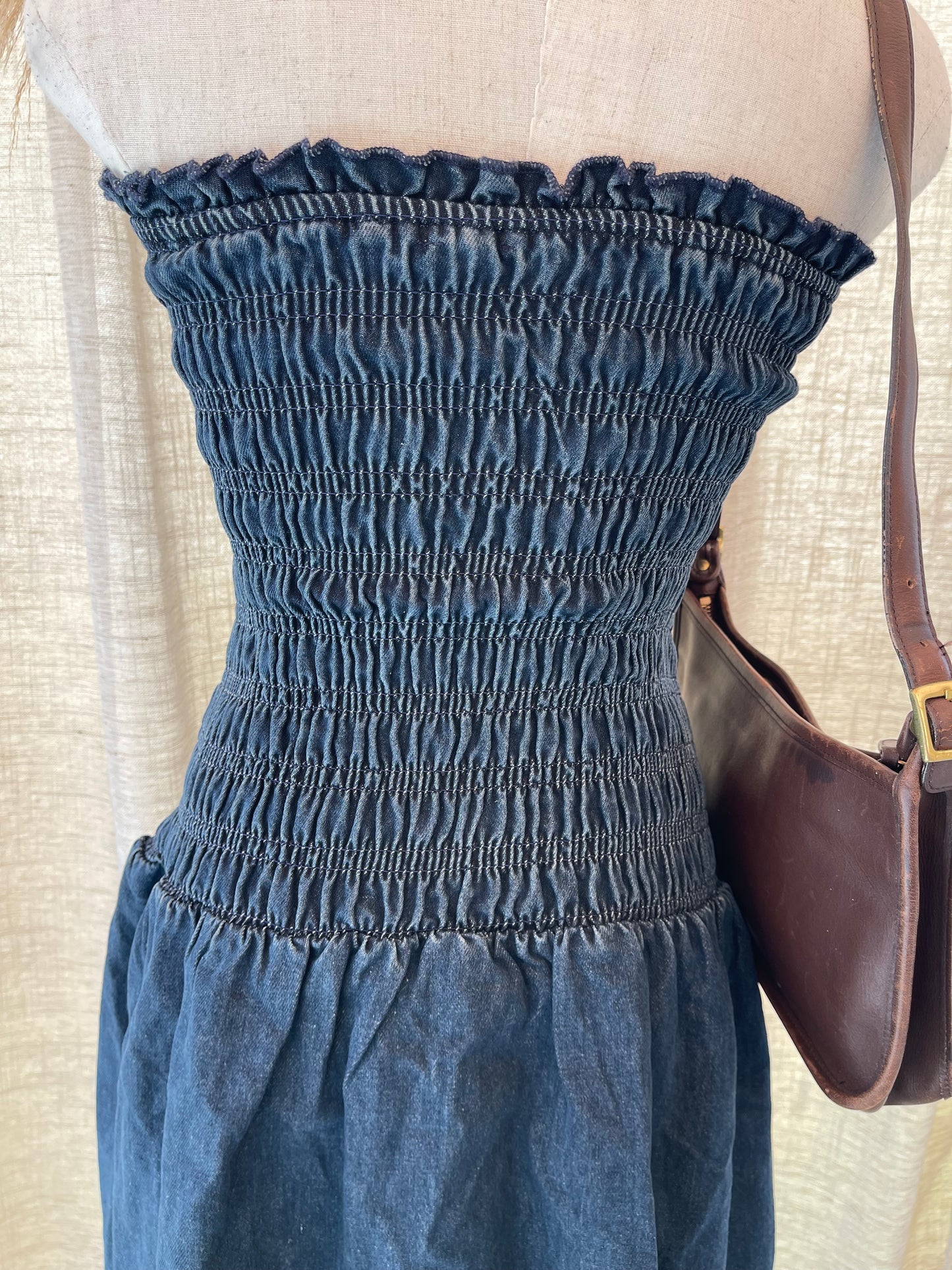 Starry Night Denim Dress- LAST L!!
