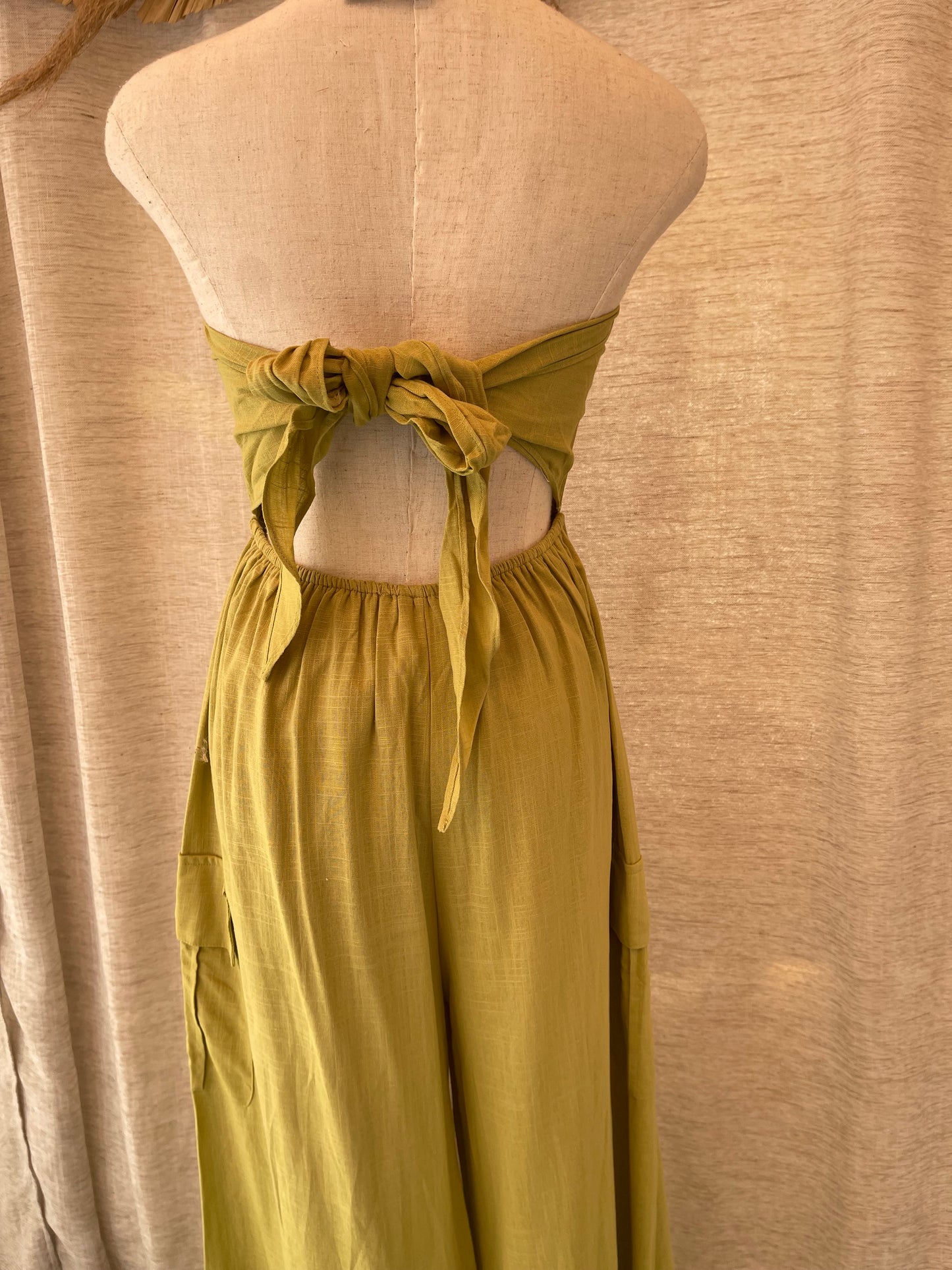 Your Next Move Jumpsuit - Matcha - LAST L!!