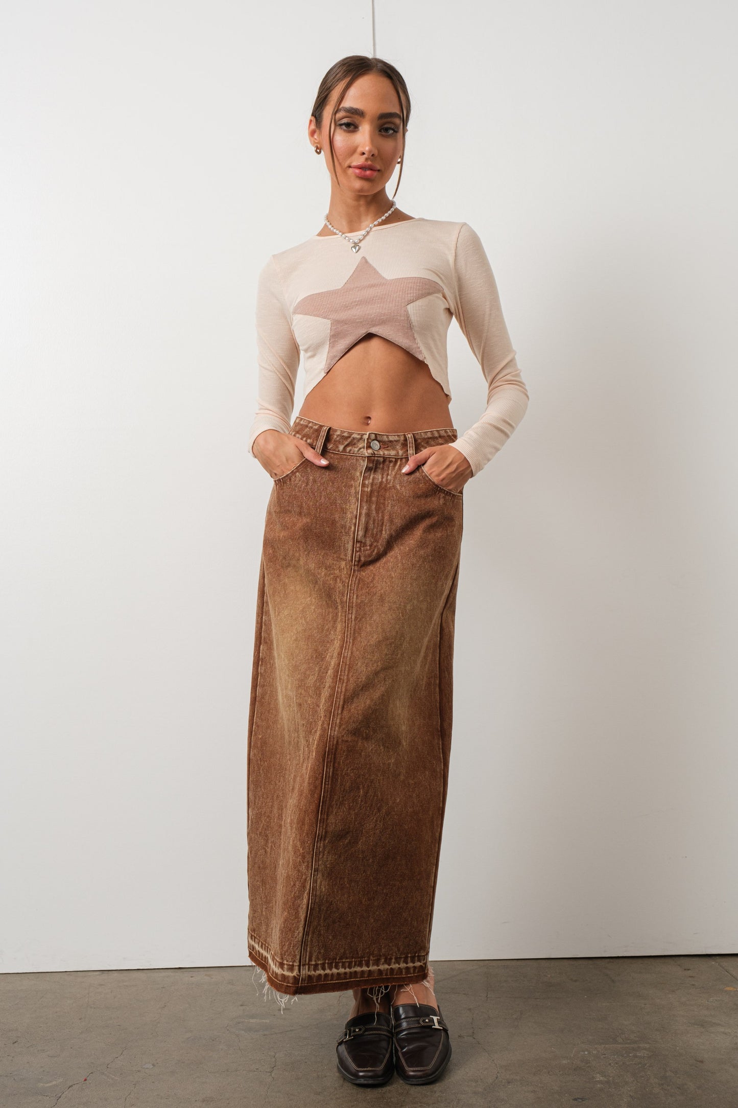 Come As You Are Denim Skirt- LAST M!!