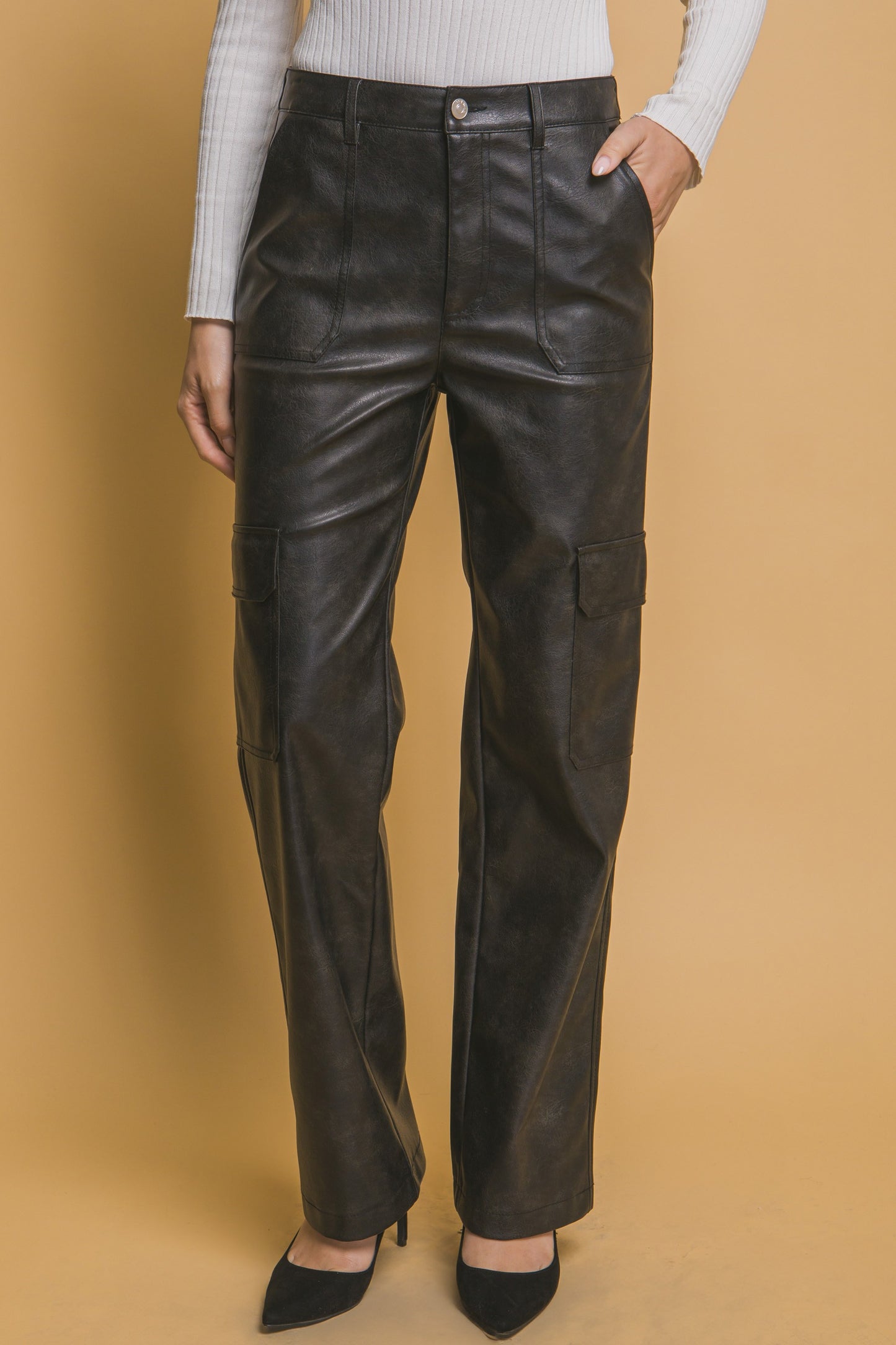 Day To Night Leather Pants