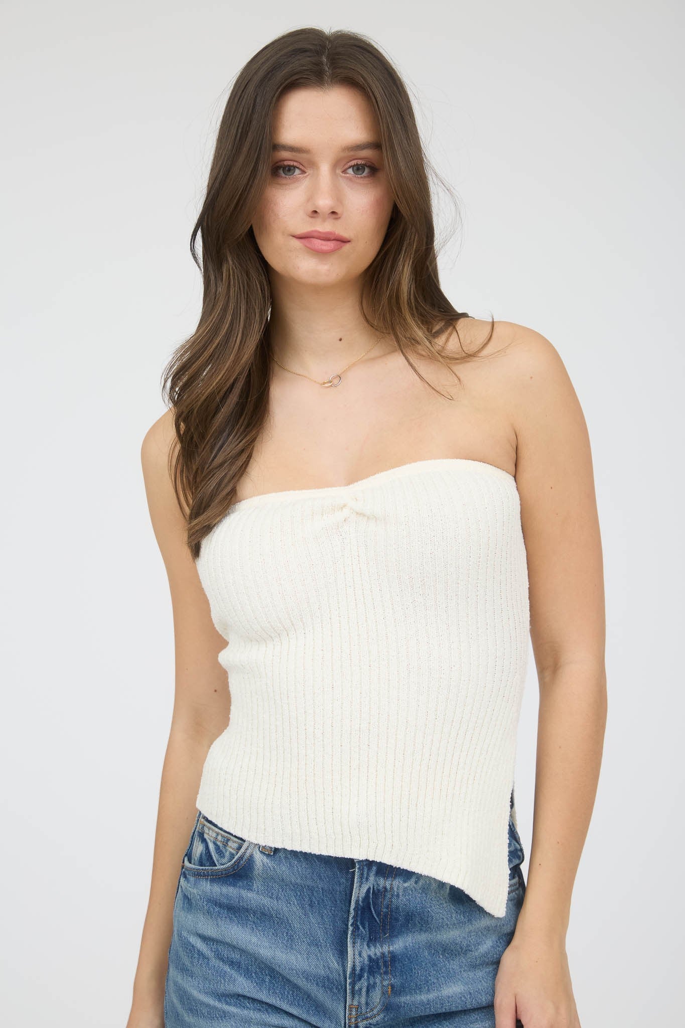 Frosted Knit Top- LAST L!