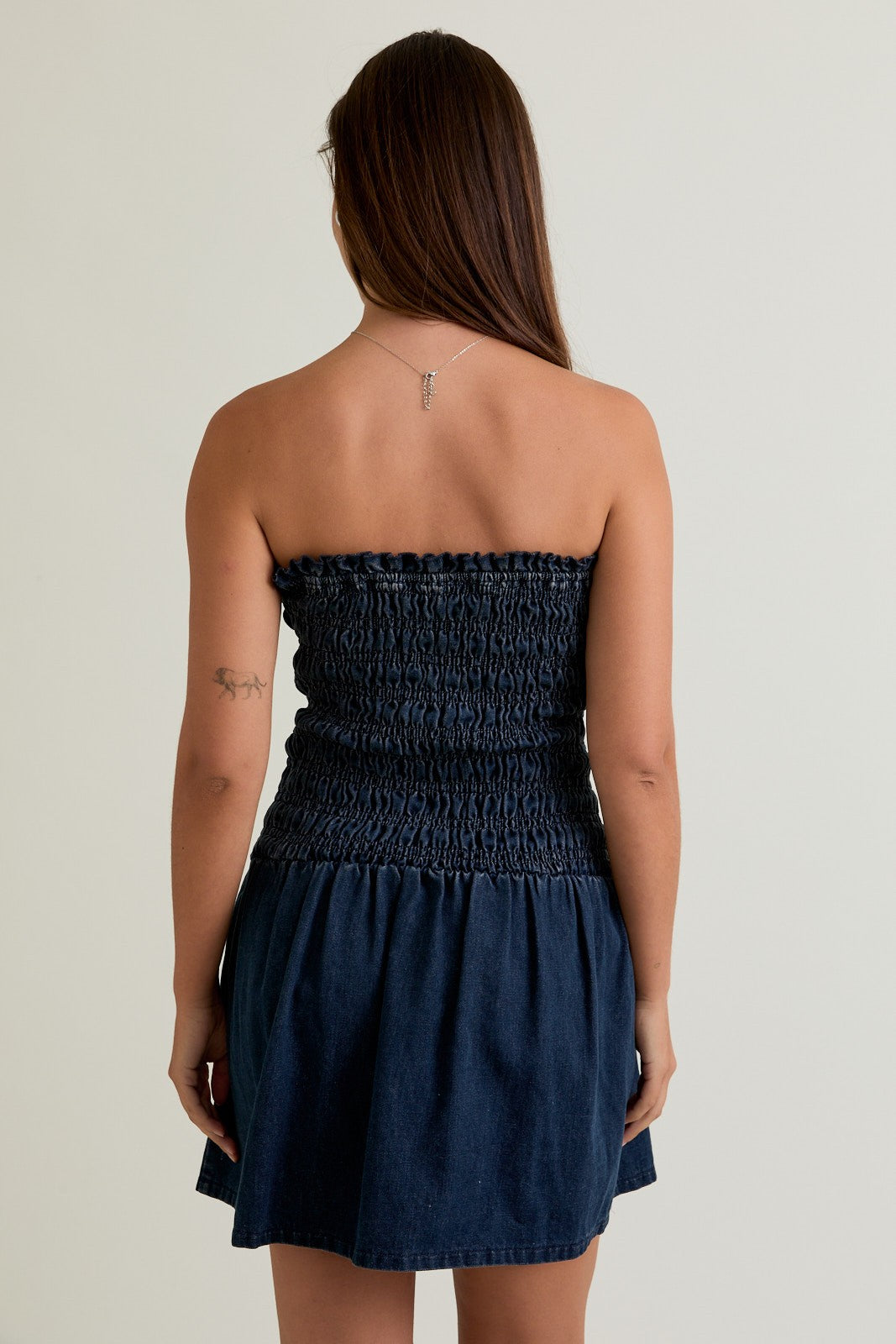 Starry Night Denim Dress- LAST L!!