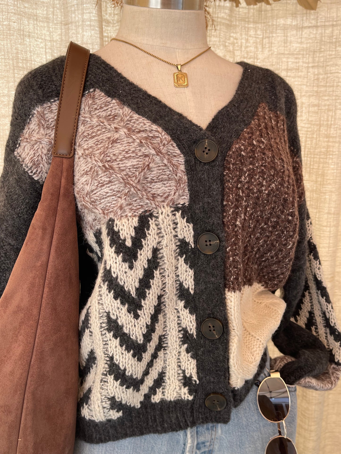 Mixed Feelings Cardigan- LAST LARGE!!