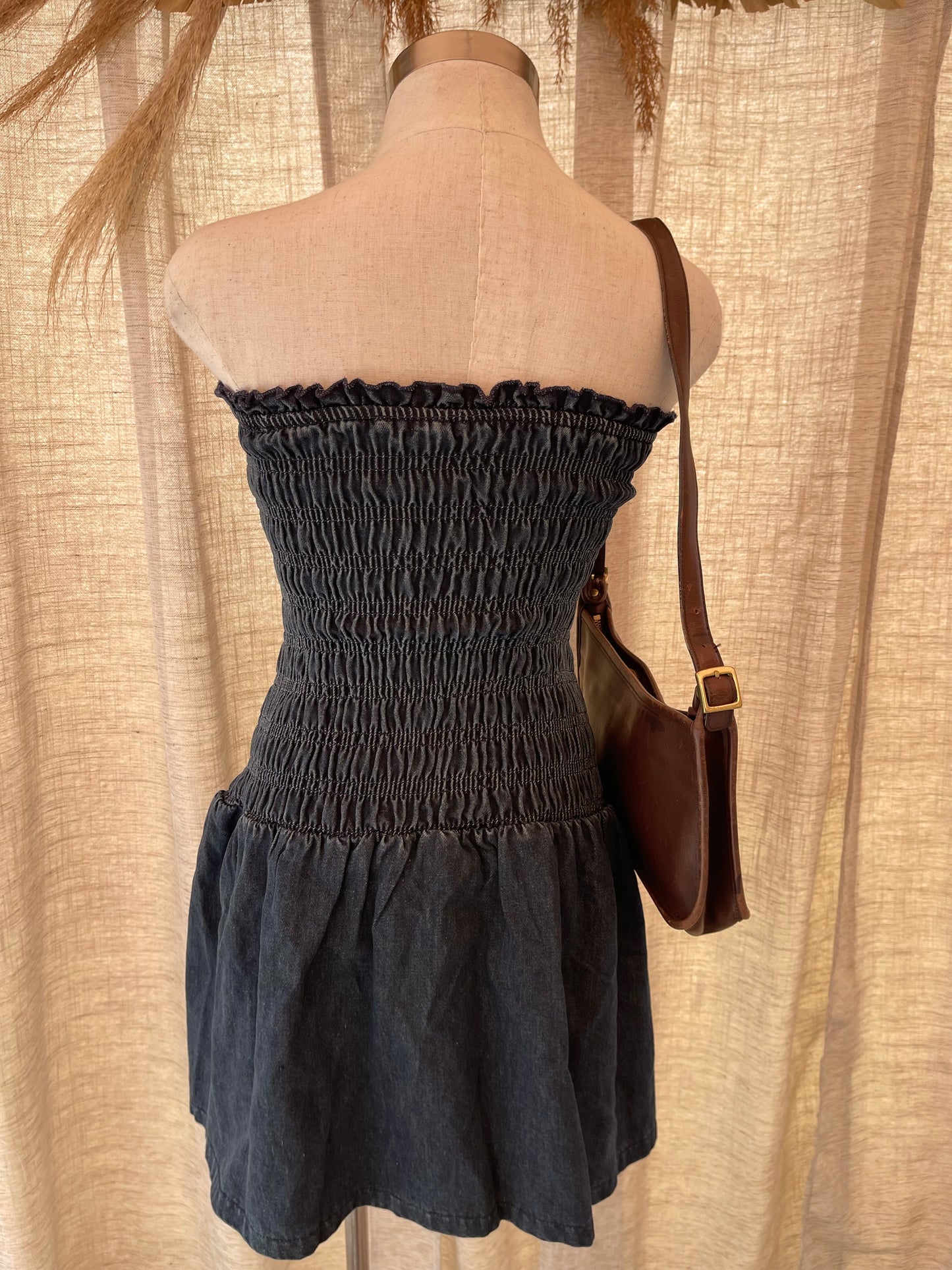 Starry Night Denim Dress- LAST L!!
