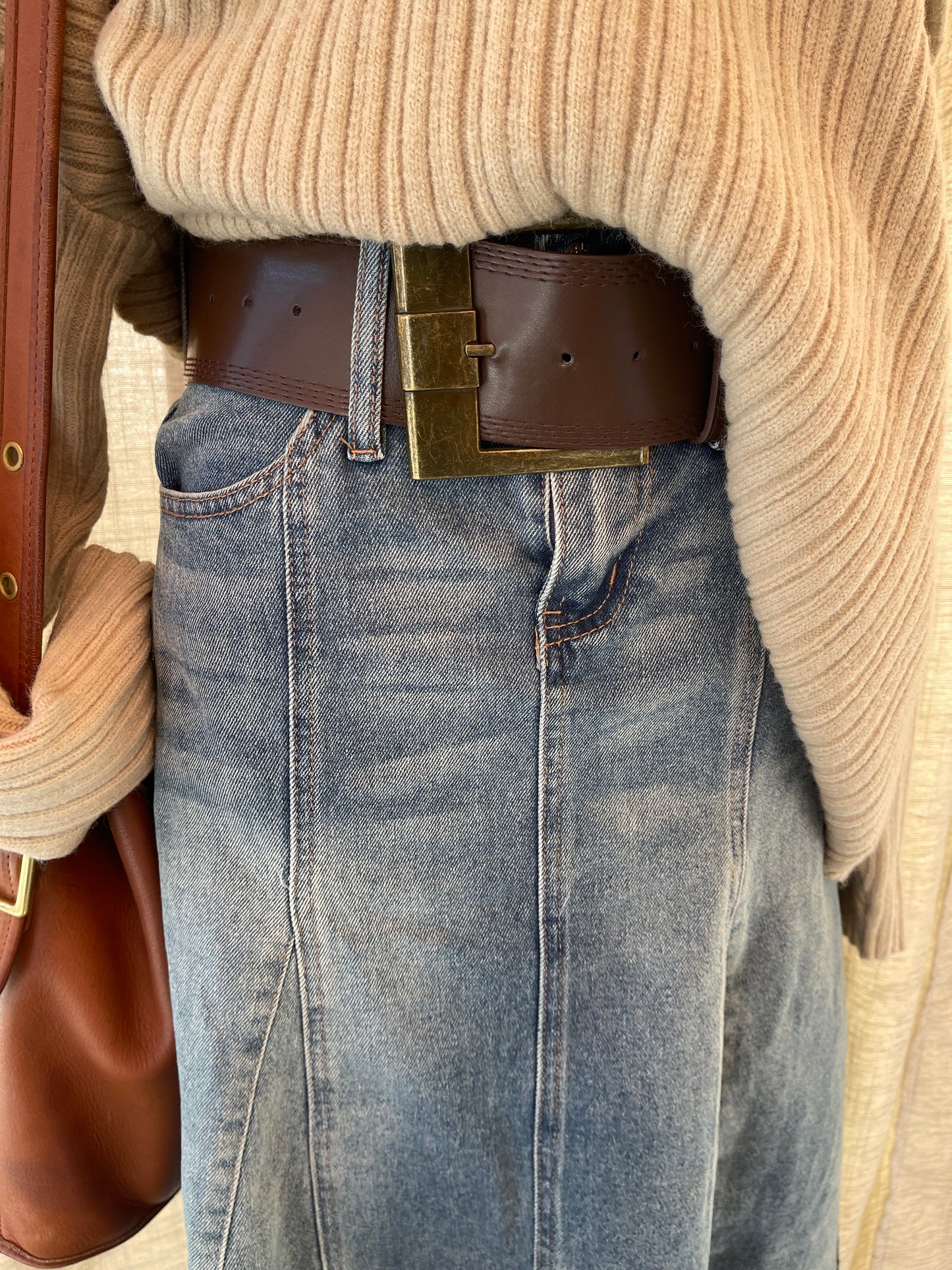 Made To Last Denim Skirt- LAST M!!