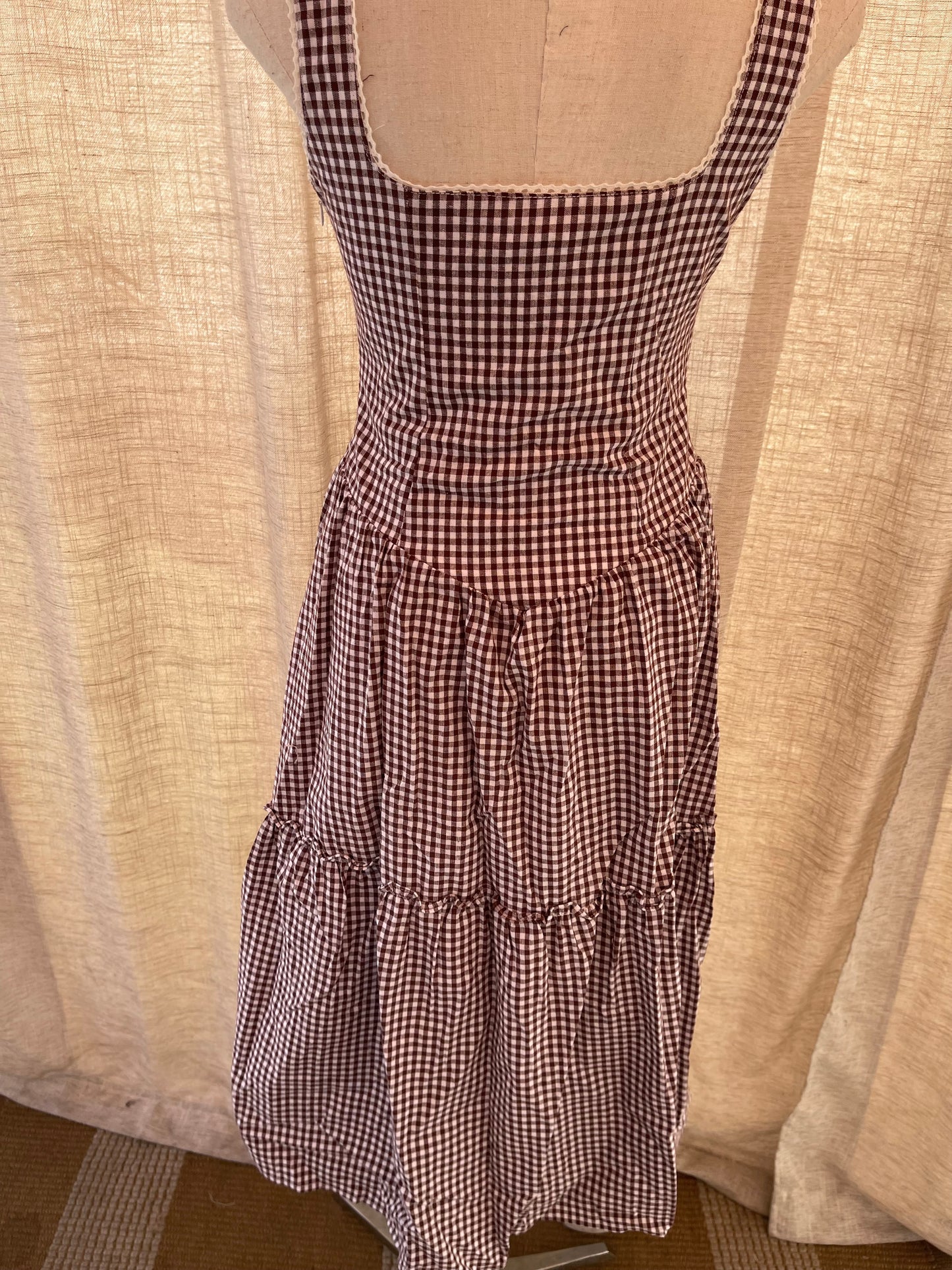 Forevermore Gingham Dress