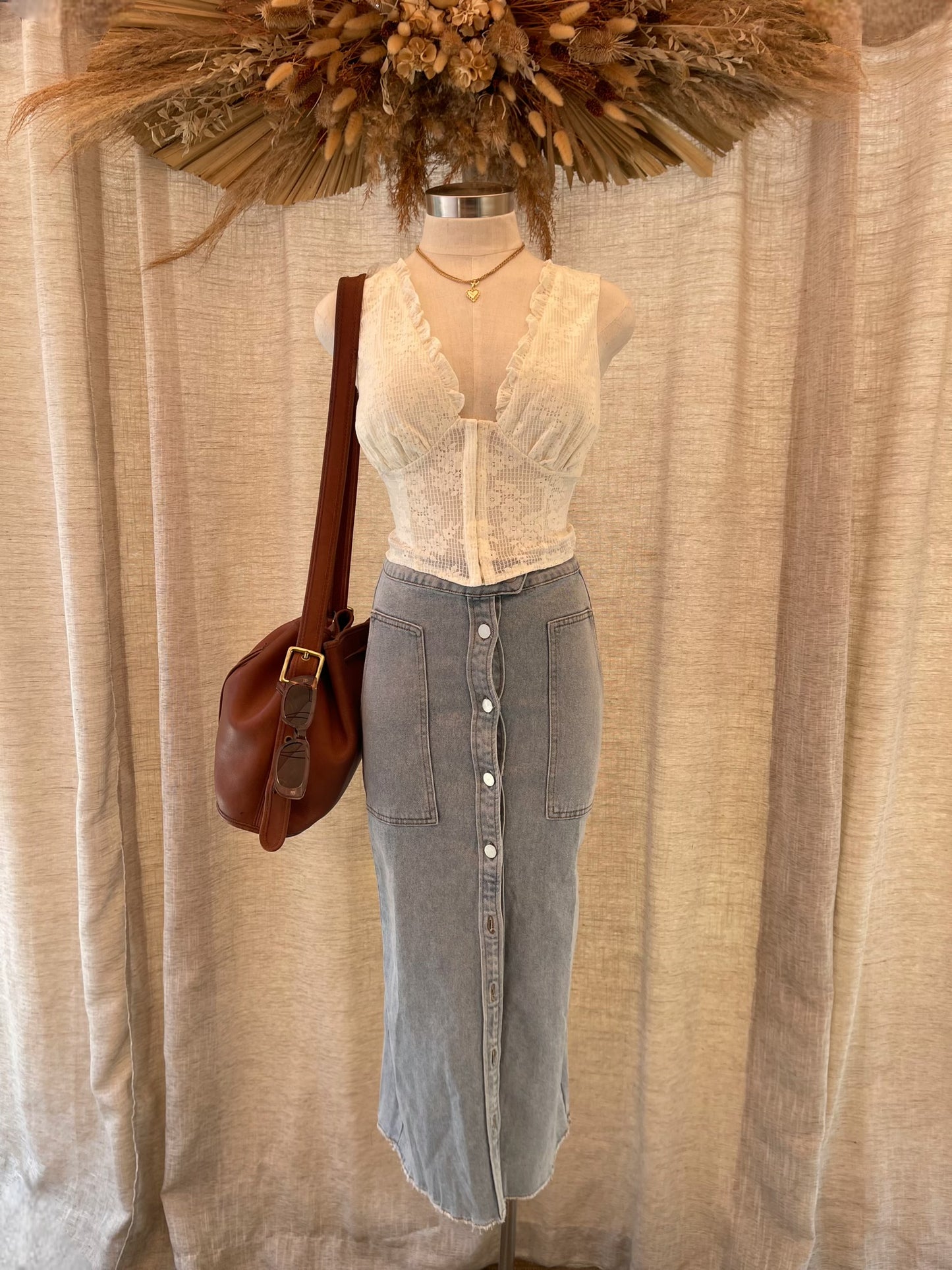 Blue Yonder Denim Skirt