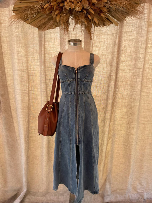 Sunday Stroll Denim Dress