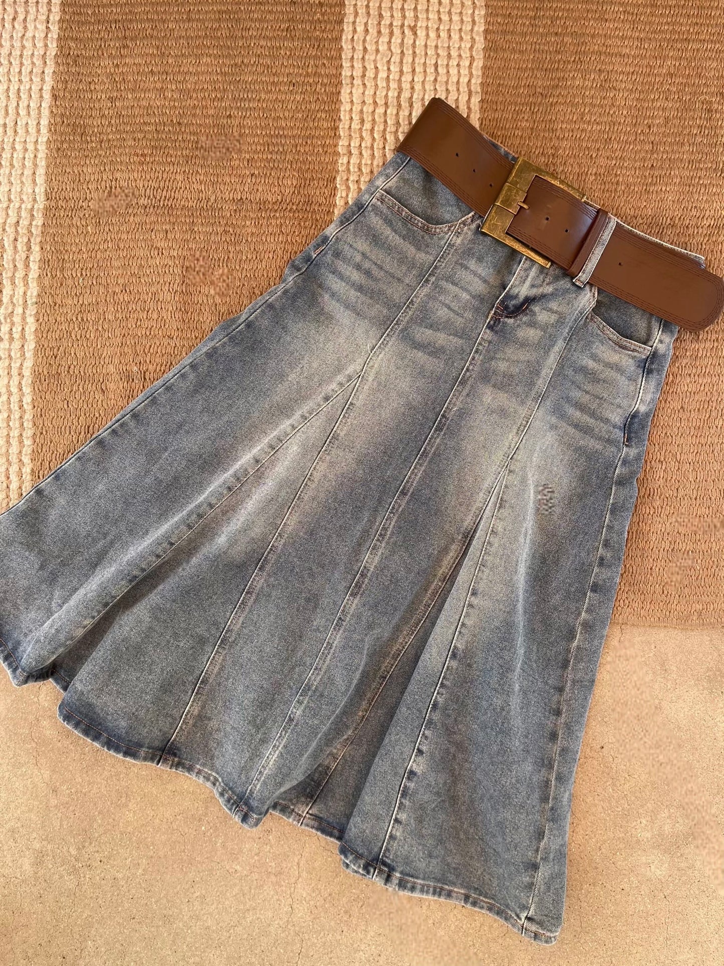 Made To Last Denim Skirt- LAST M!!