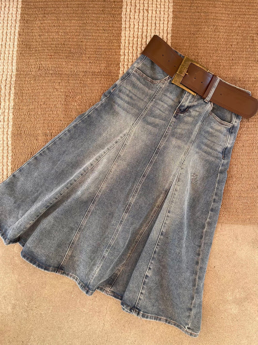 Made To Last Denim Skirt- LAST M!!