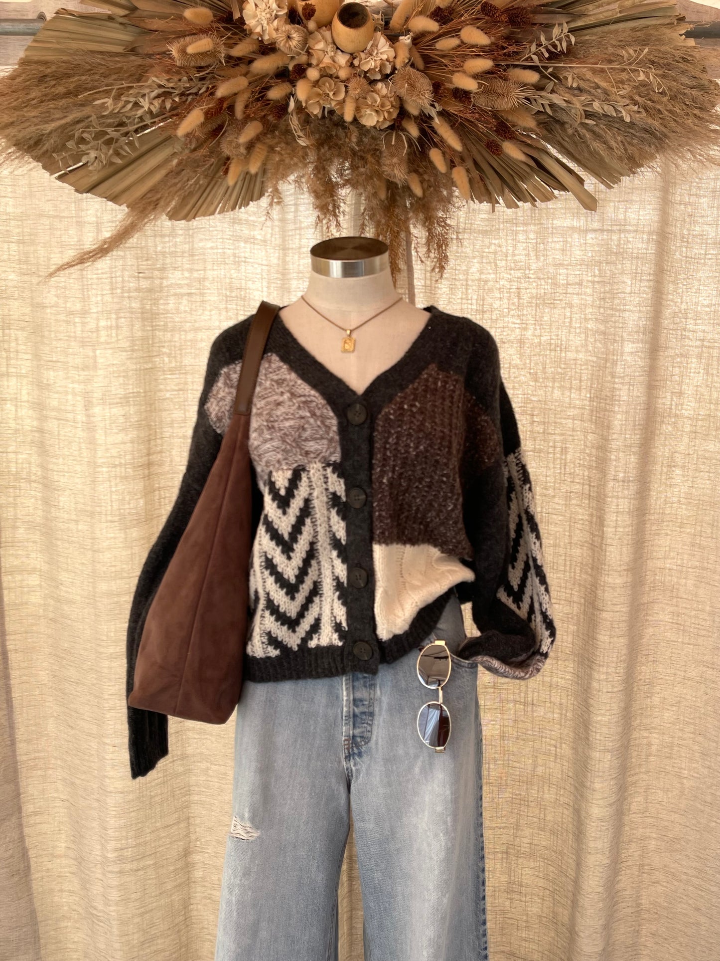 Mixed Feelings Cardigan- LAST LARGE!!
