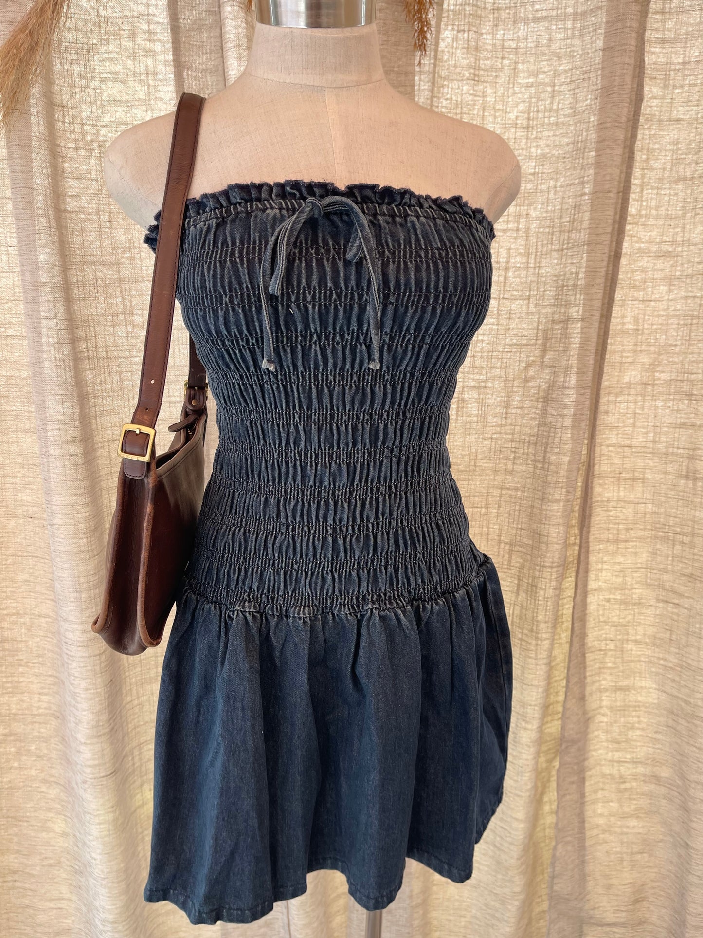 Starry Night Denim Dress- LAST L!!