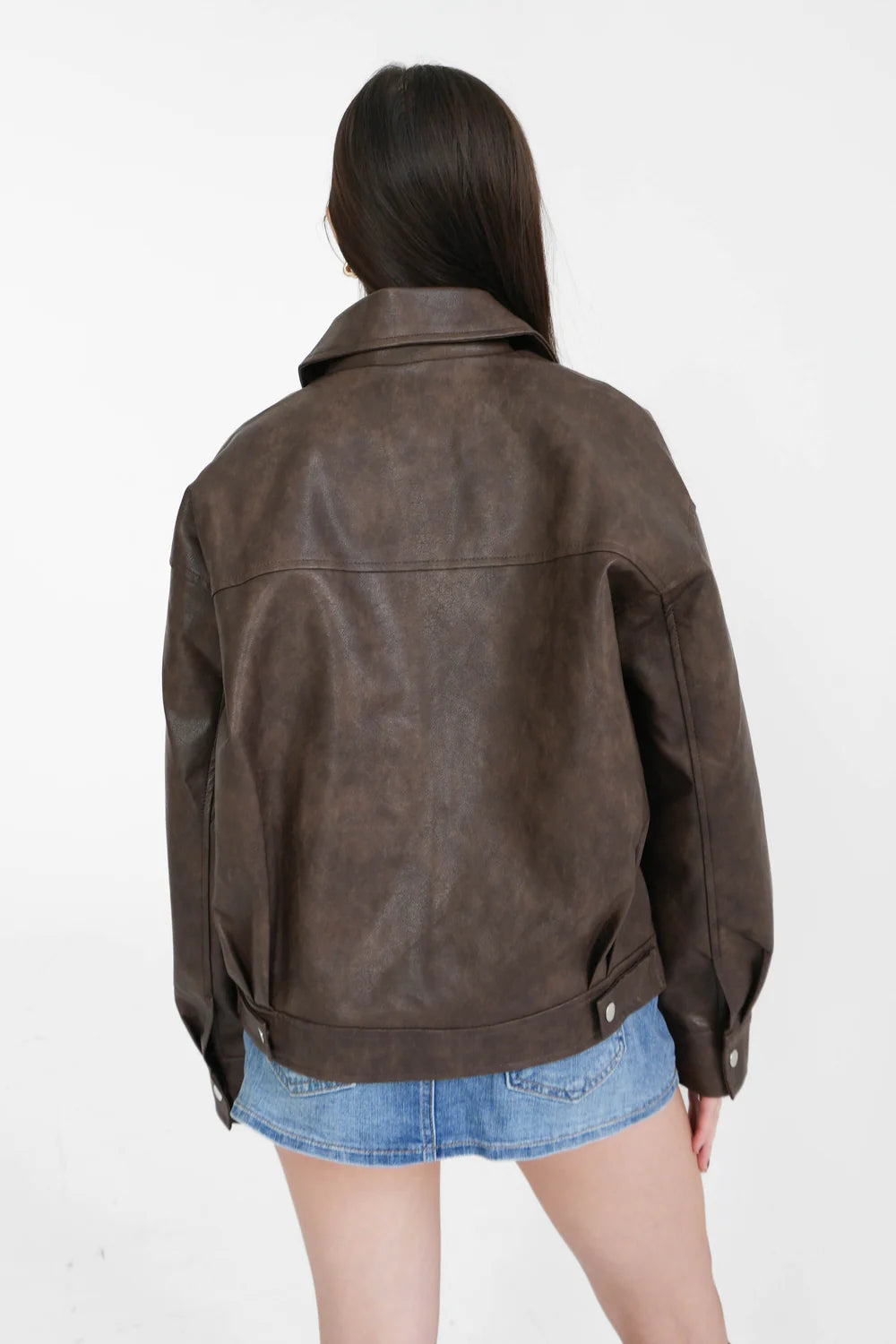 Take Me Out Leather Jacket