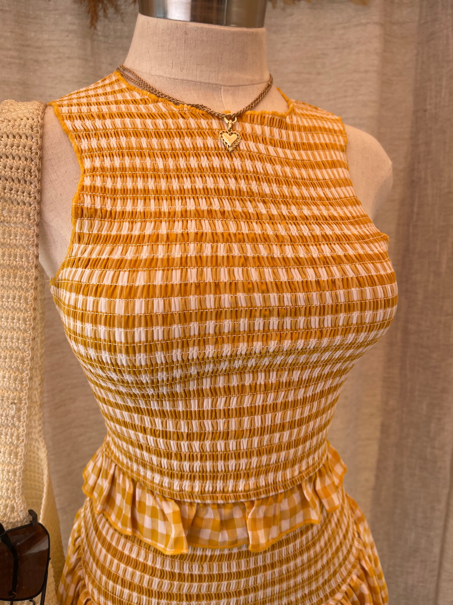 Oh Honey Gingham Set- LAST M!