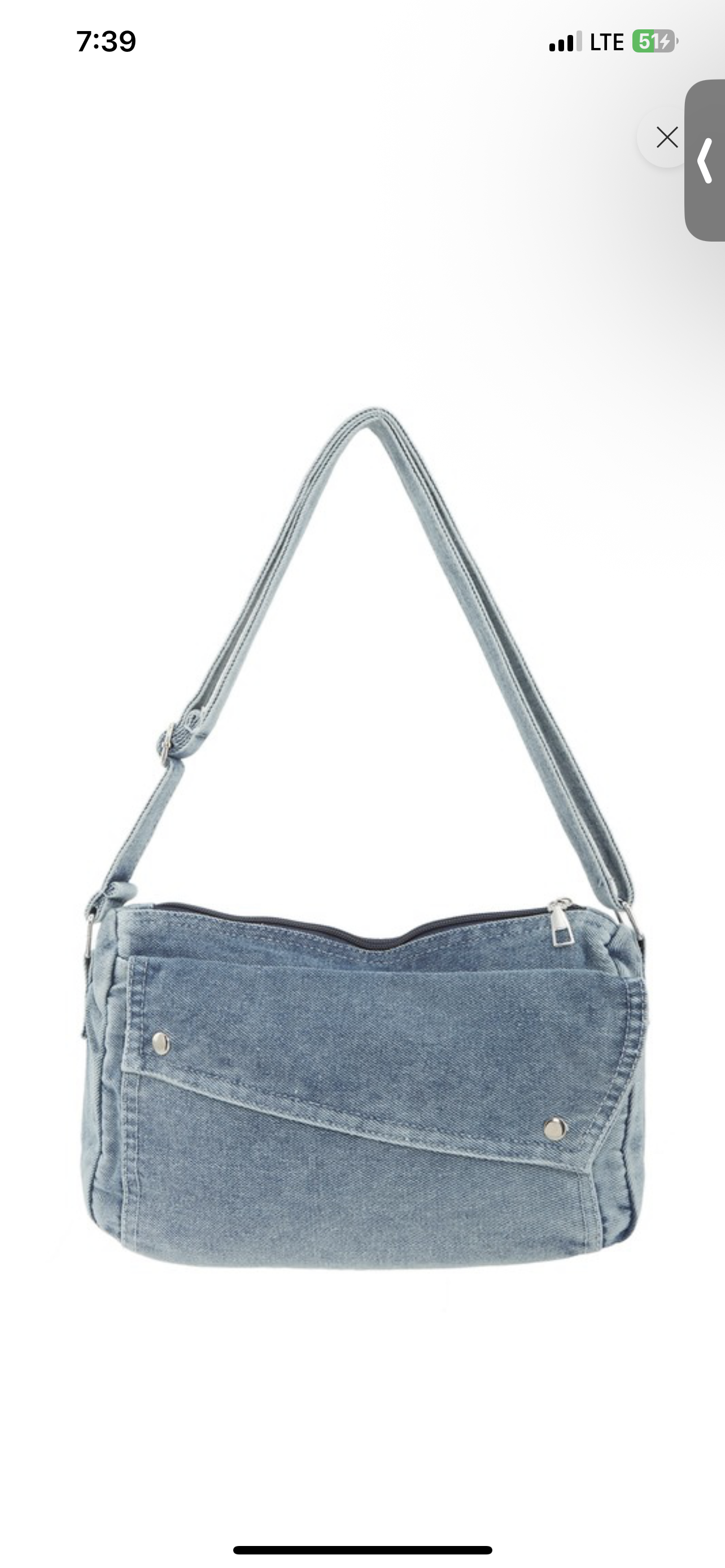 Casual Denim Bag