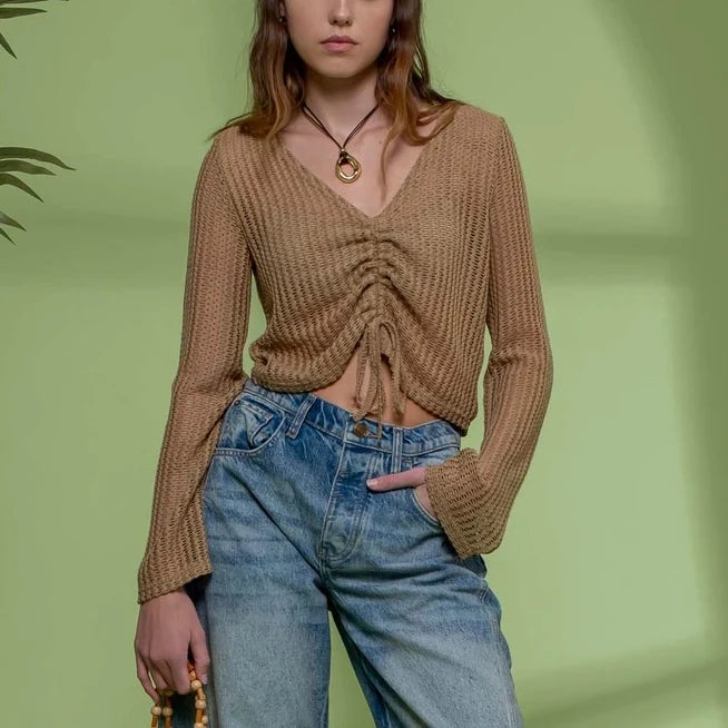 Whispered Romance Crotchet Top