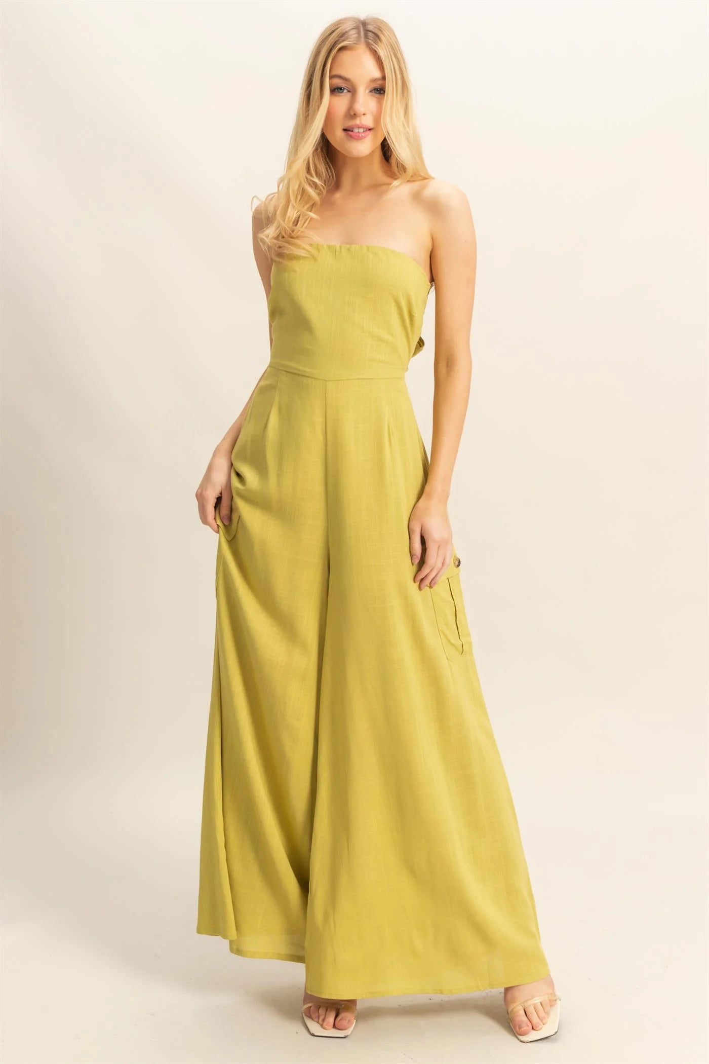 Your Next Move Jumpsuit - Matcha - LAST L!!