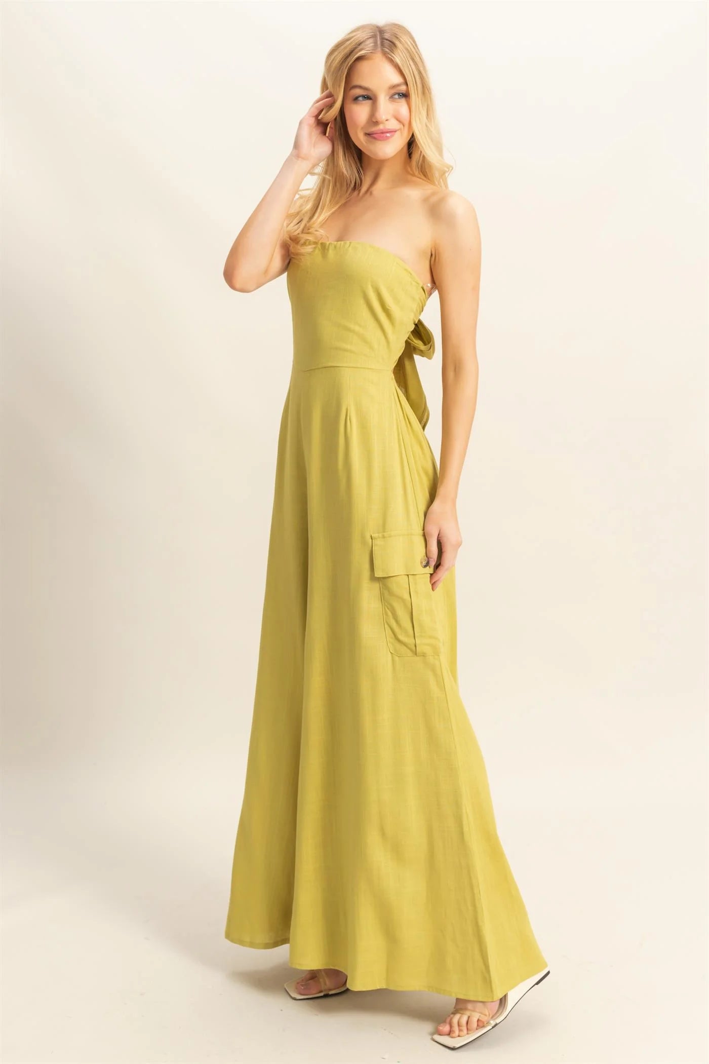 Your Next Move Jumpsuit - Matcha - LAST L!!