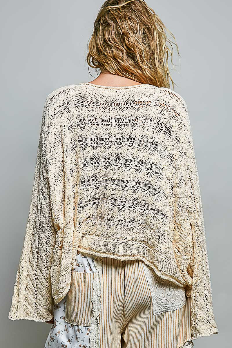 Lush Life Sheer Sweater