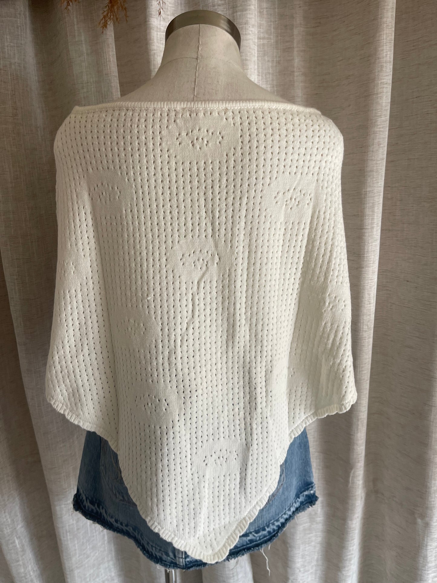 Sweet Petals Poncho