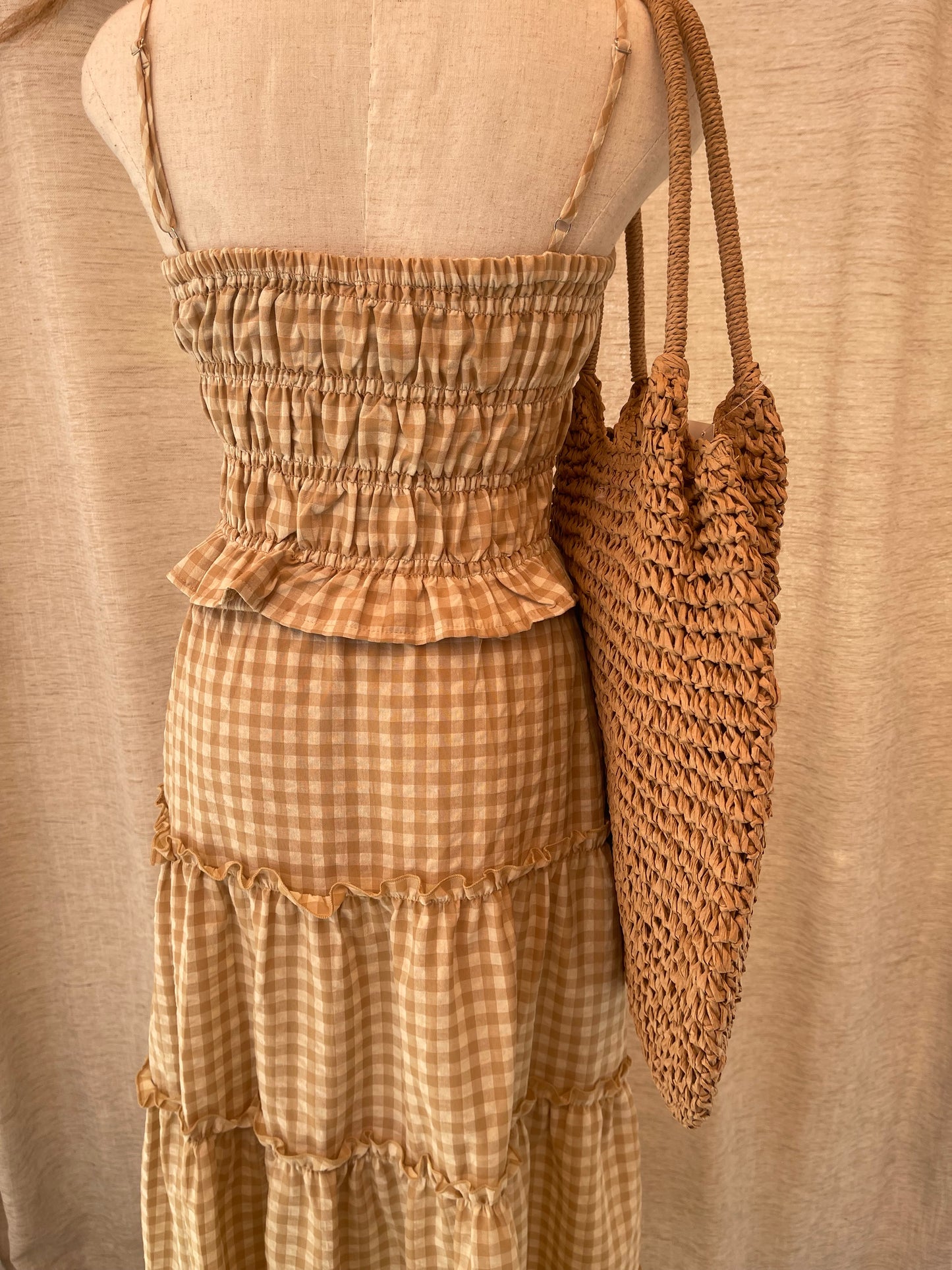 Sunset Lover Gingham Set