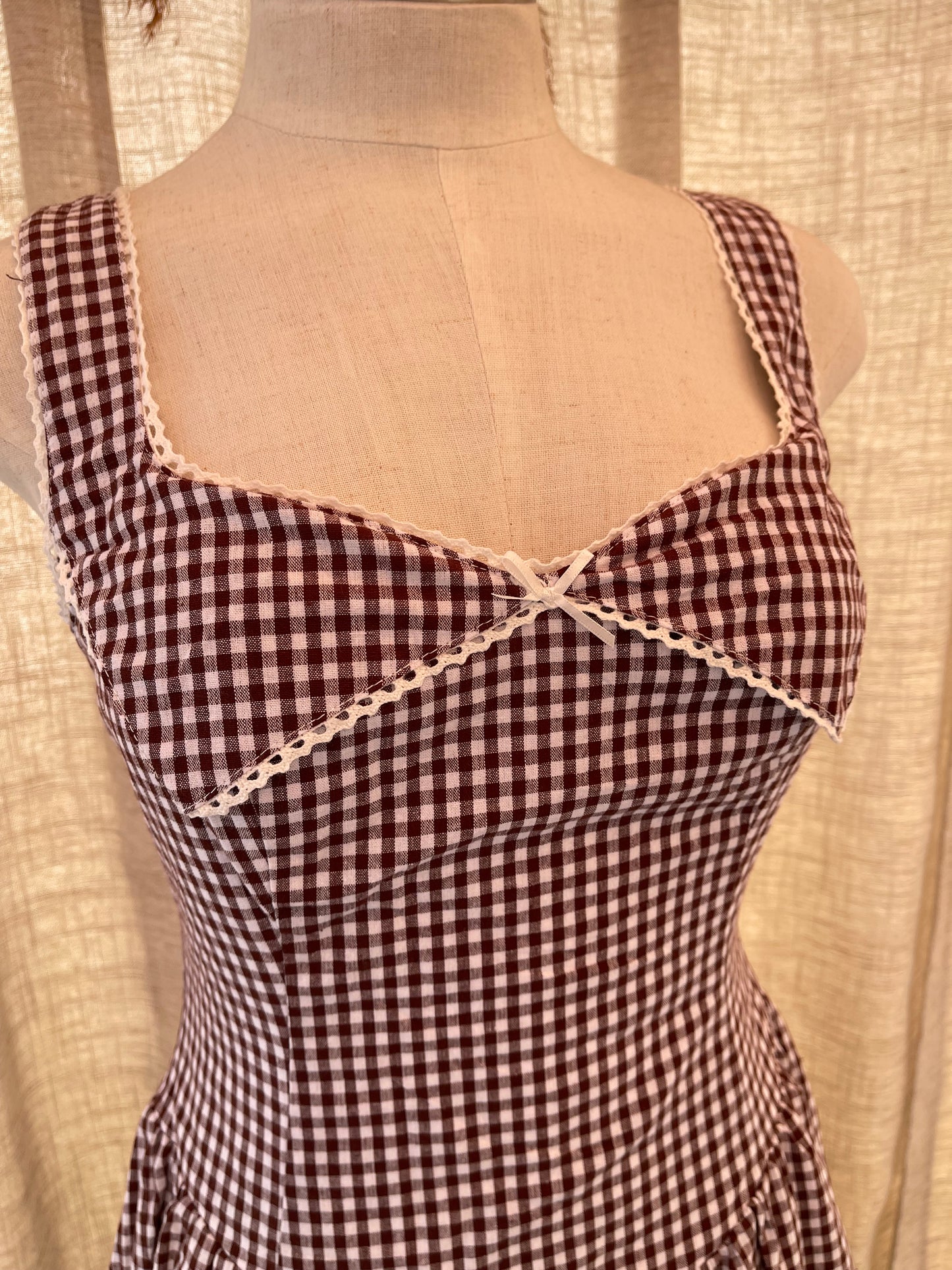 Forevermore Gingham Dress