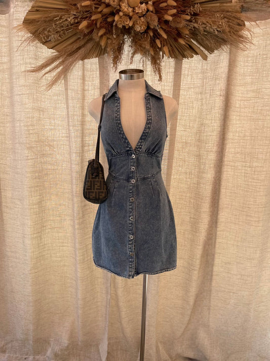 Eyes On Me Denim Dress