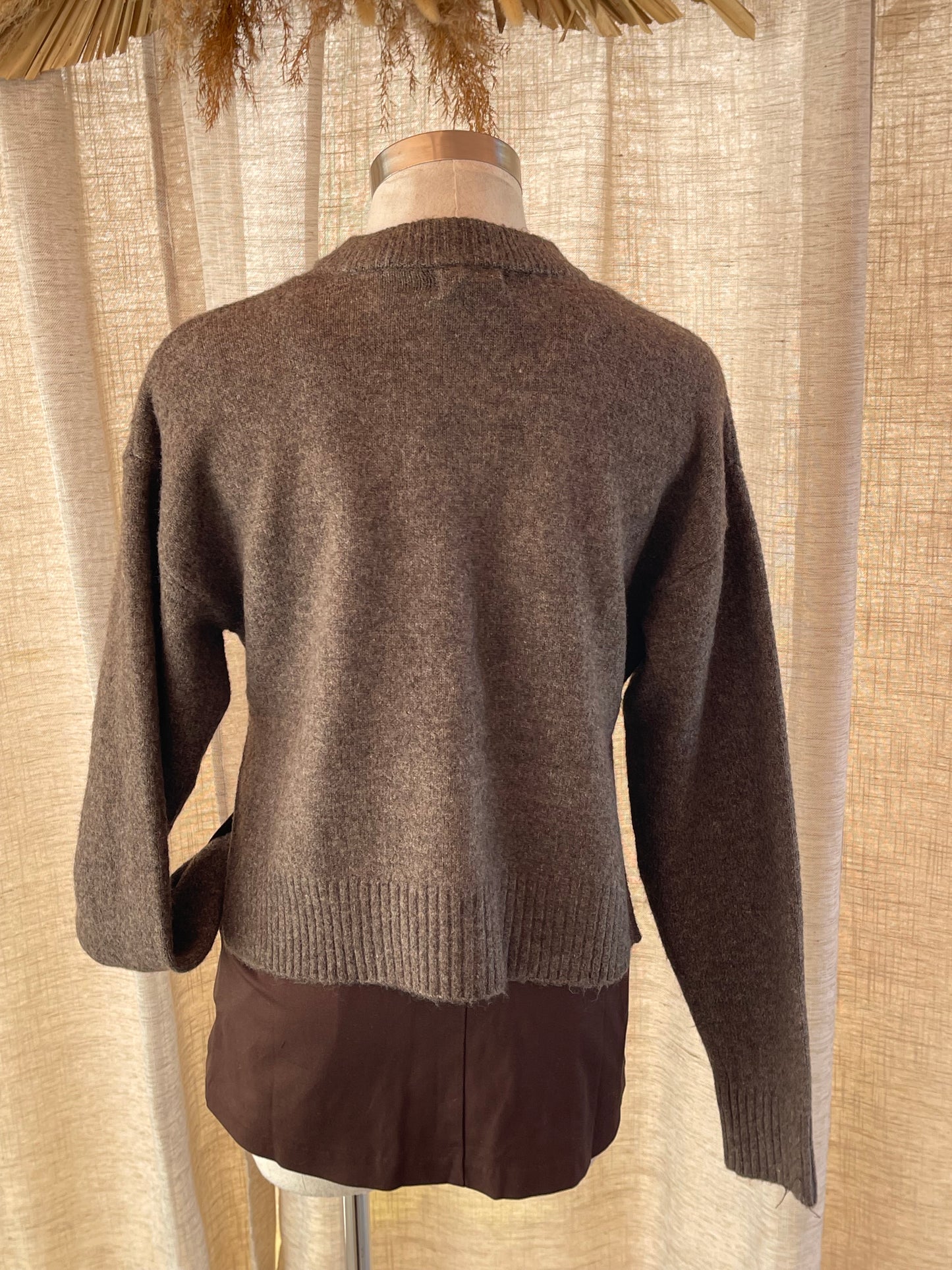Toasted Chestnut Cardigan - LAST L!!