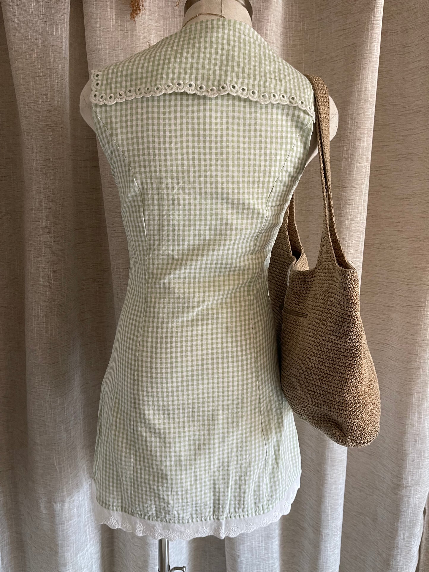 True Charm Gingham Dress