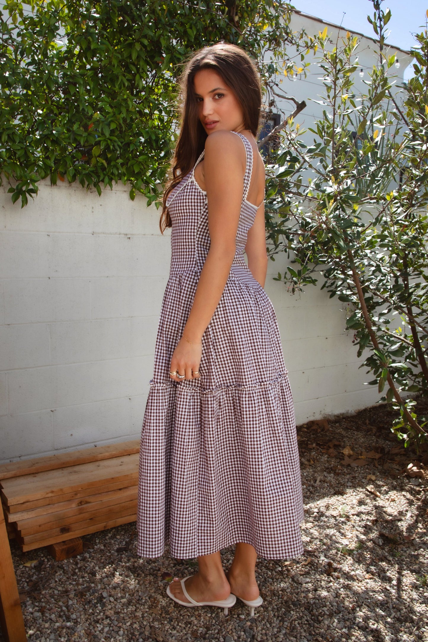 Forevermore Gingham Dress