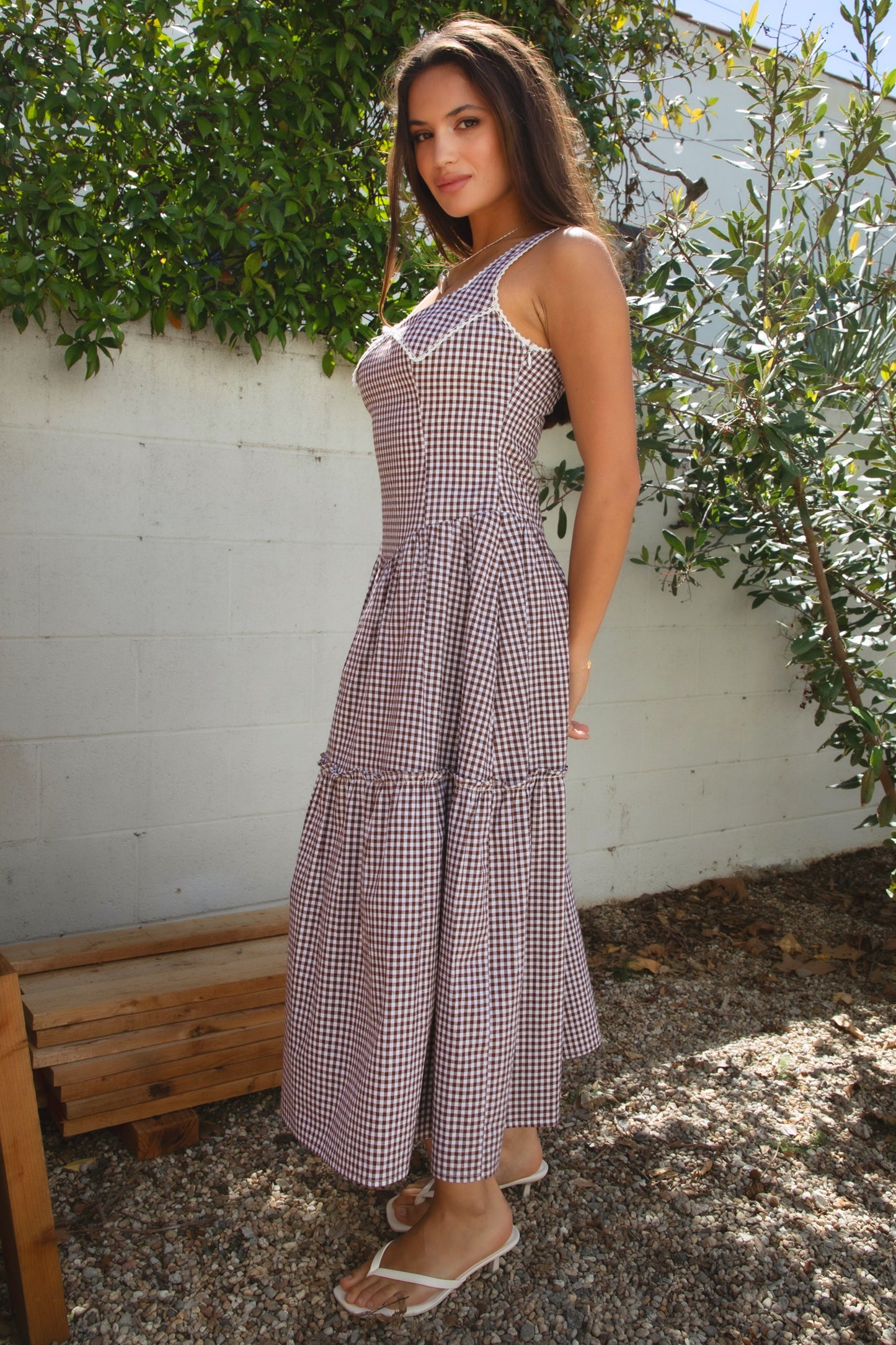 Forevermore Gingham Dress