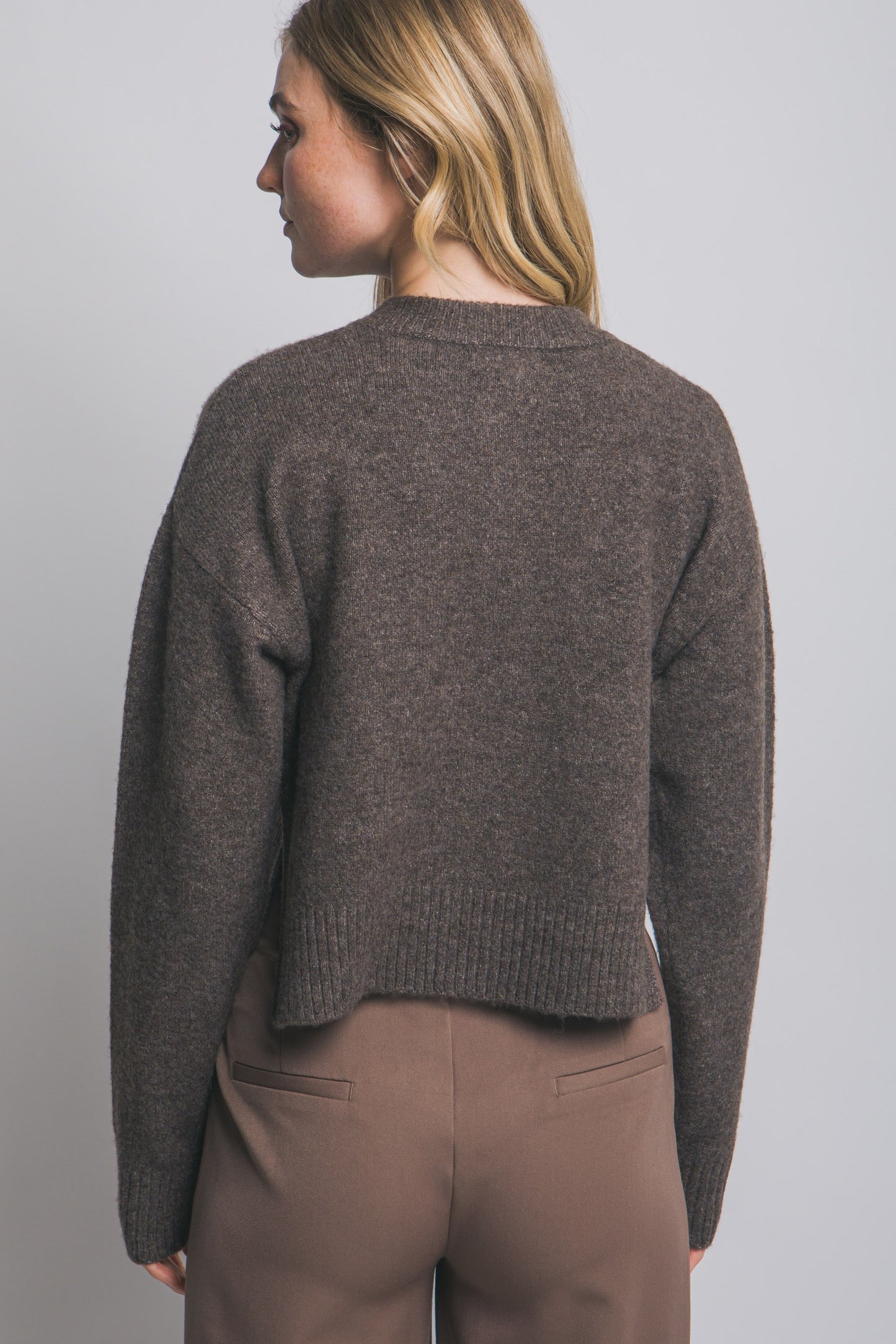 Toasted Chestnut Cardigan - LAST L!!