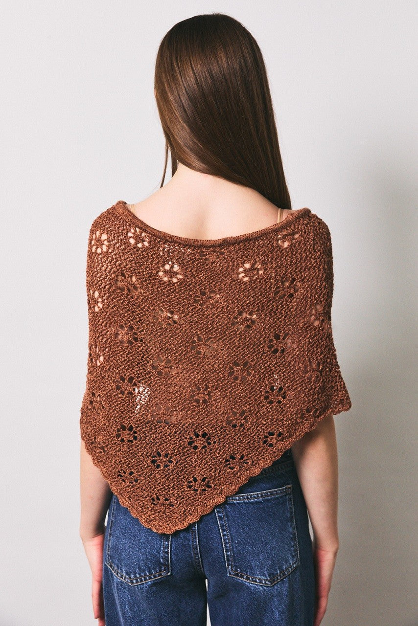 Pumpkin Spice Poncho