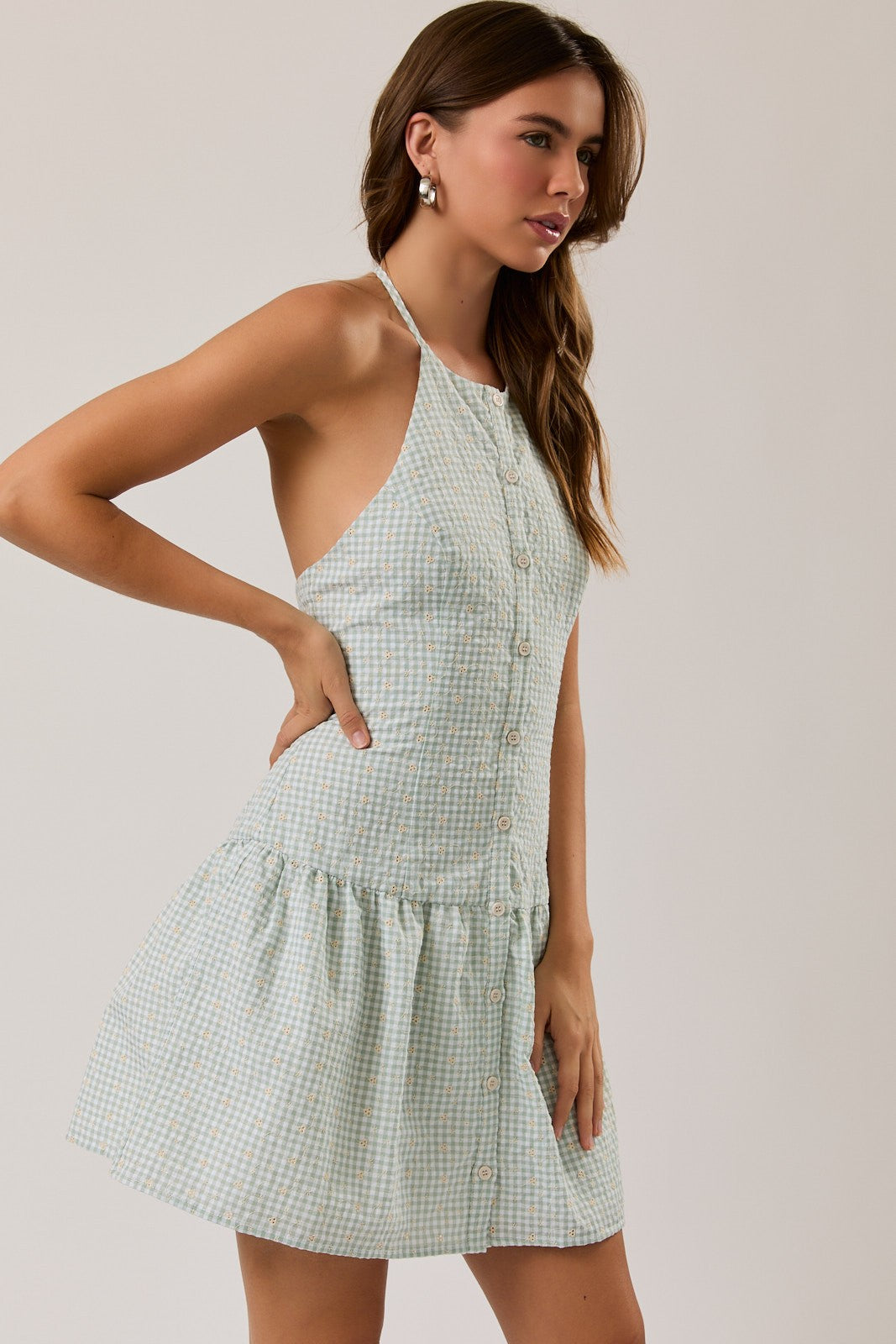 Love Story Gingham Dress