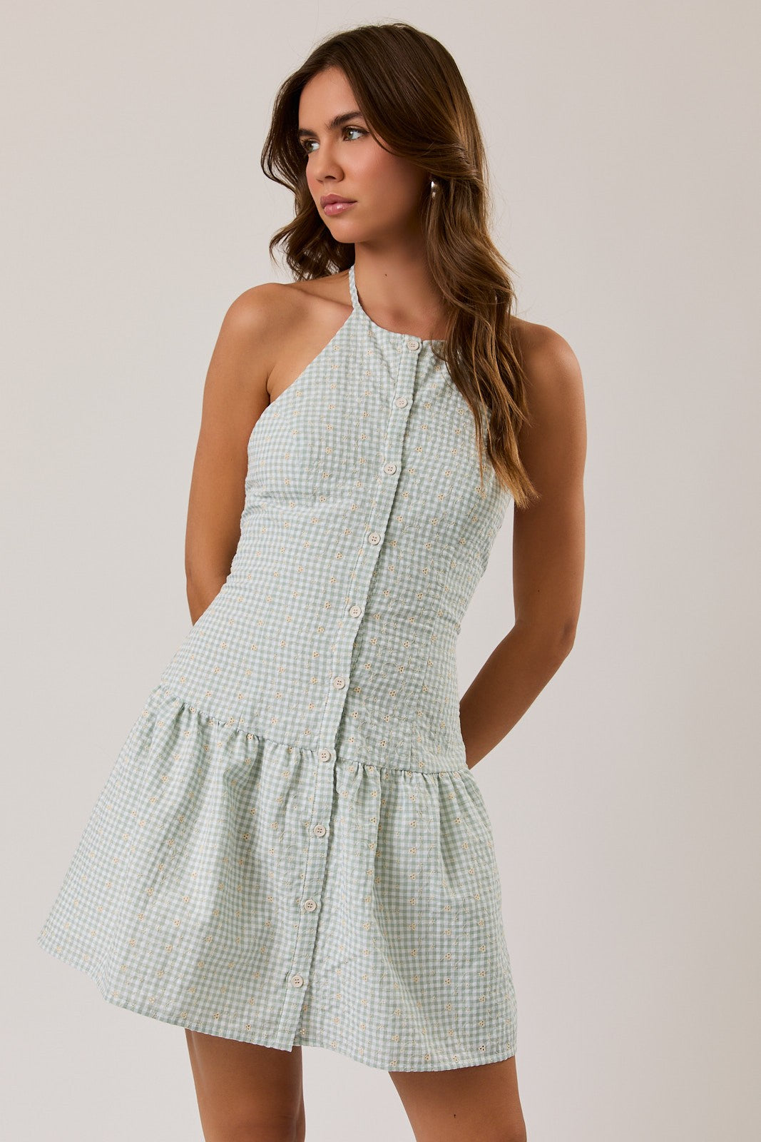 Love Story Gingham Dress