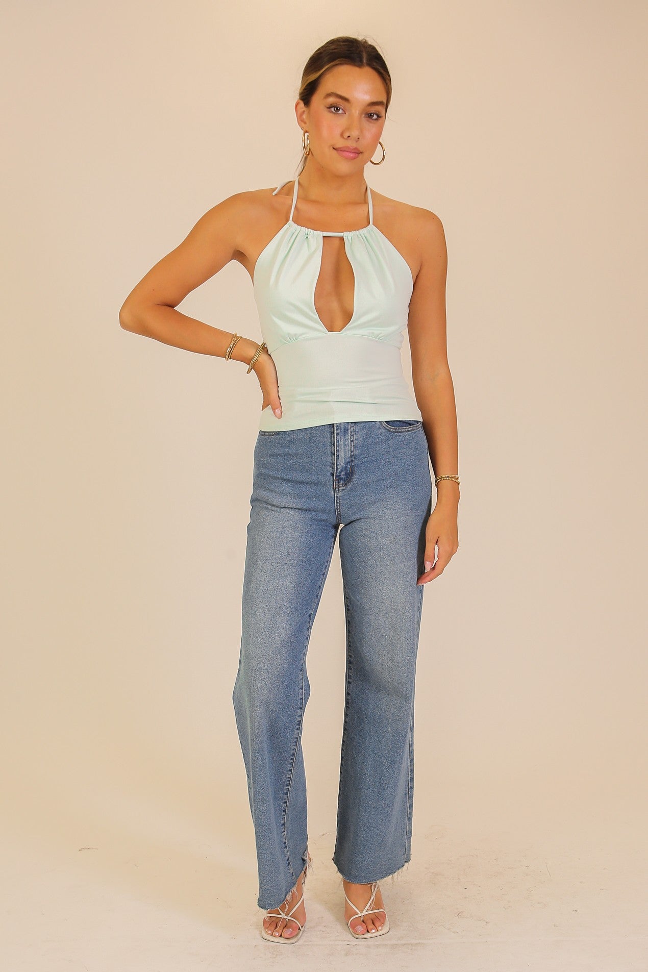 Worth A Look Top- Blue