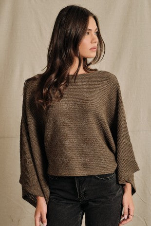 Maple Muse Poncho Top - RESTOCK