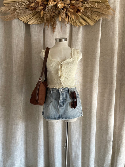 So Charmed Eyelet Top