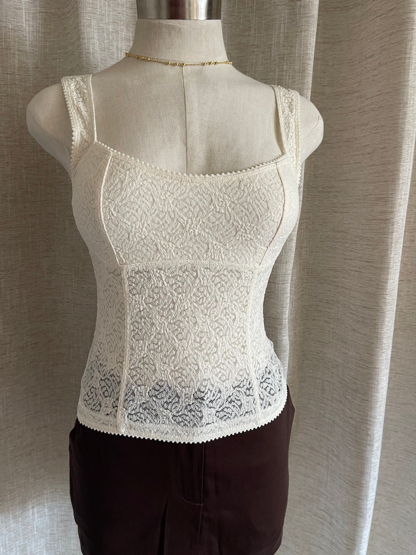 Sheer Focus Lace Top