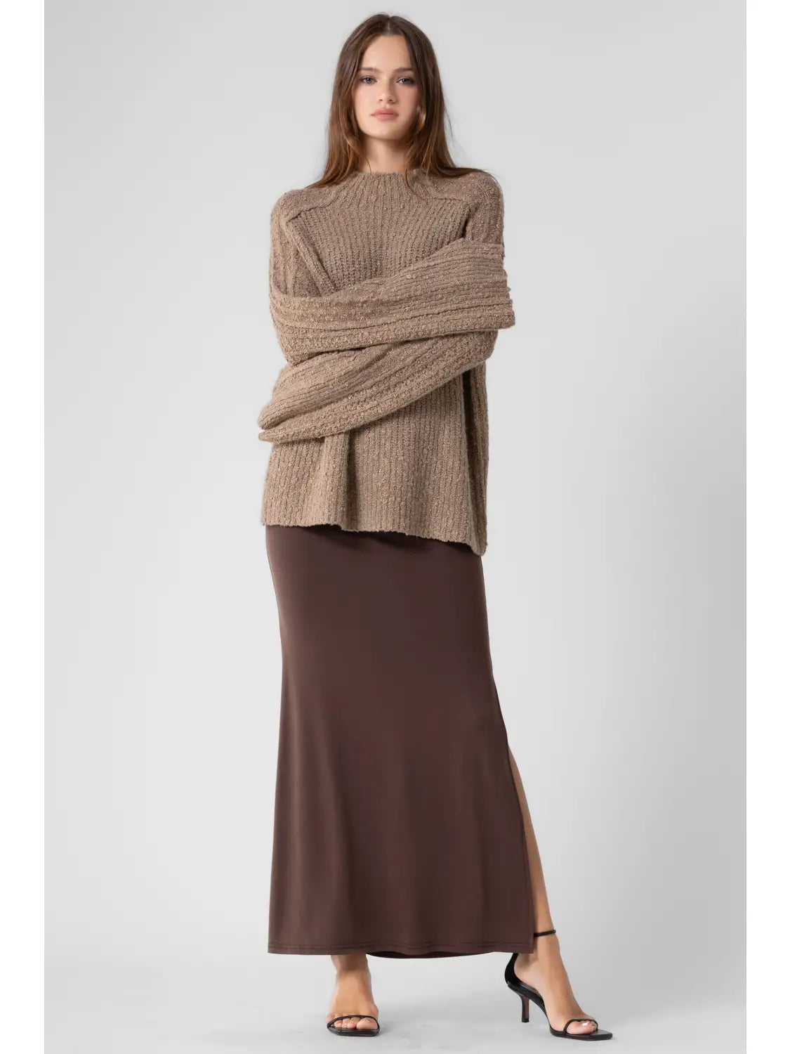Fall Darling Sweater - Brown