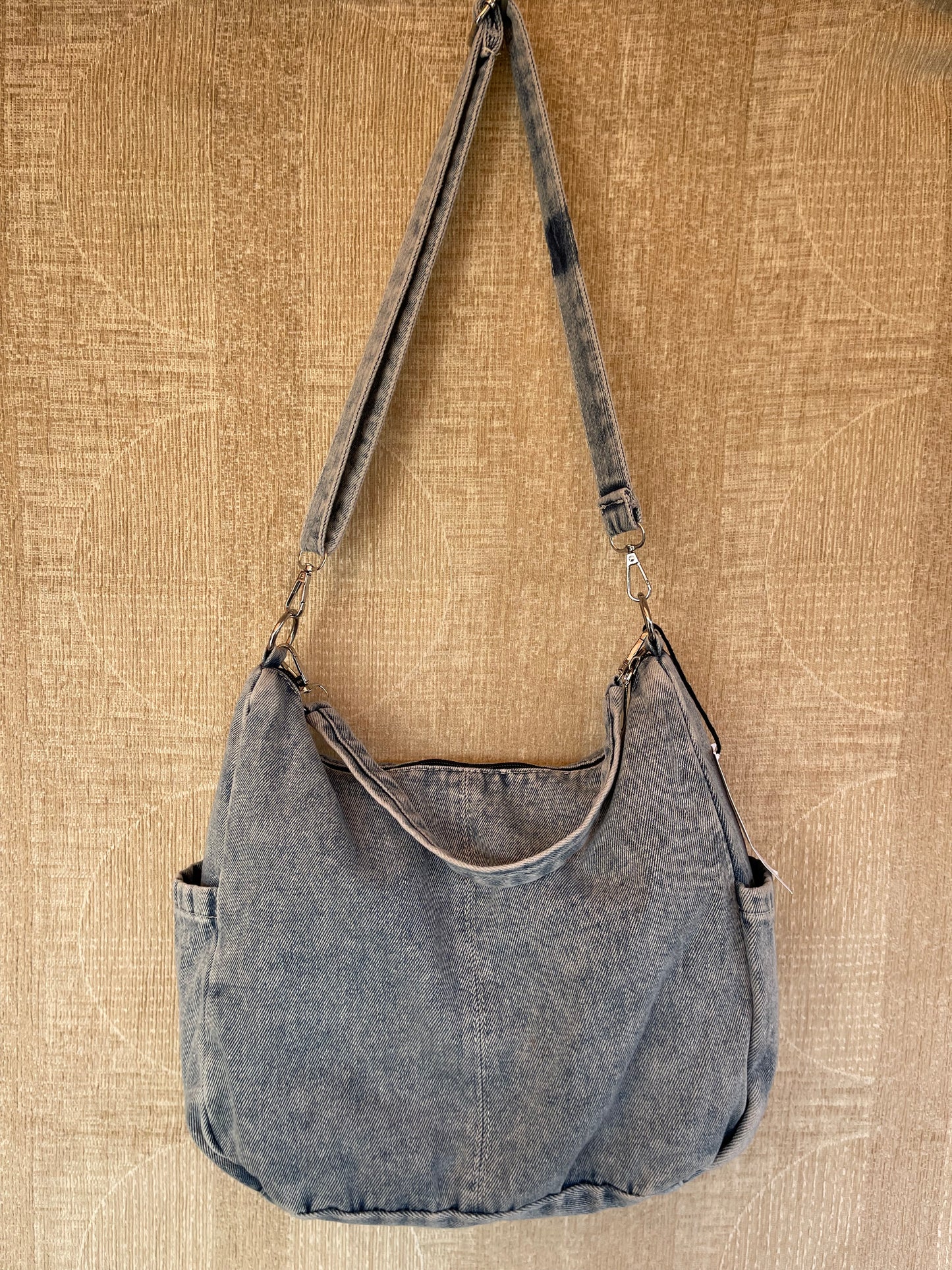 Denim Hobo Bag