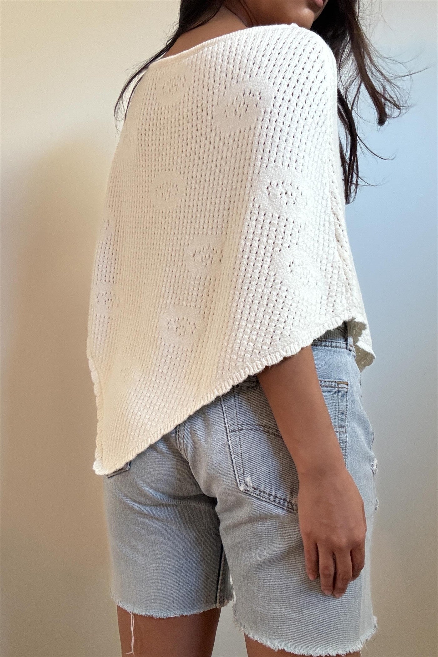 Sweet Petals Poncho