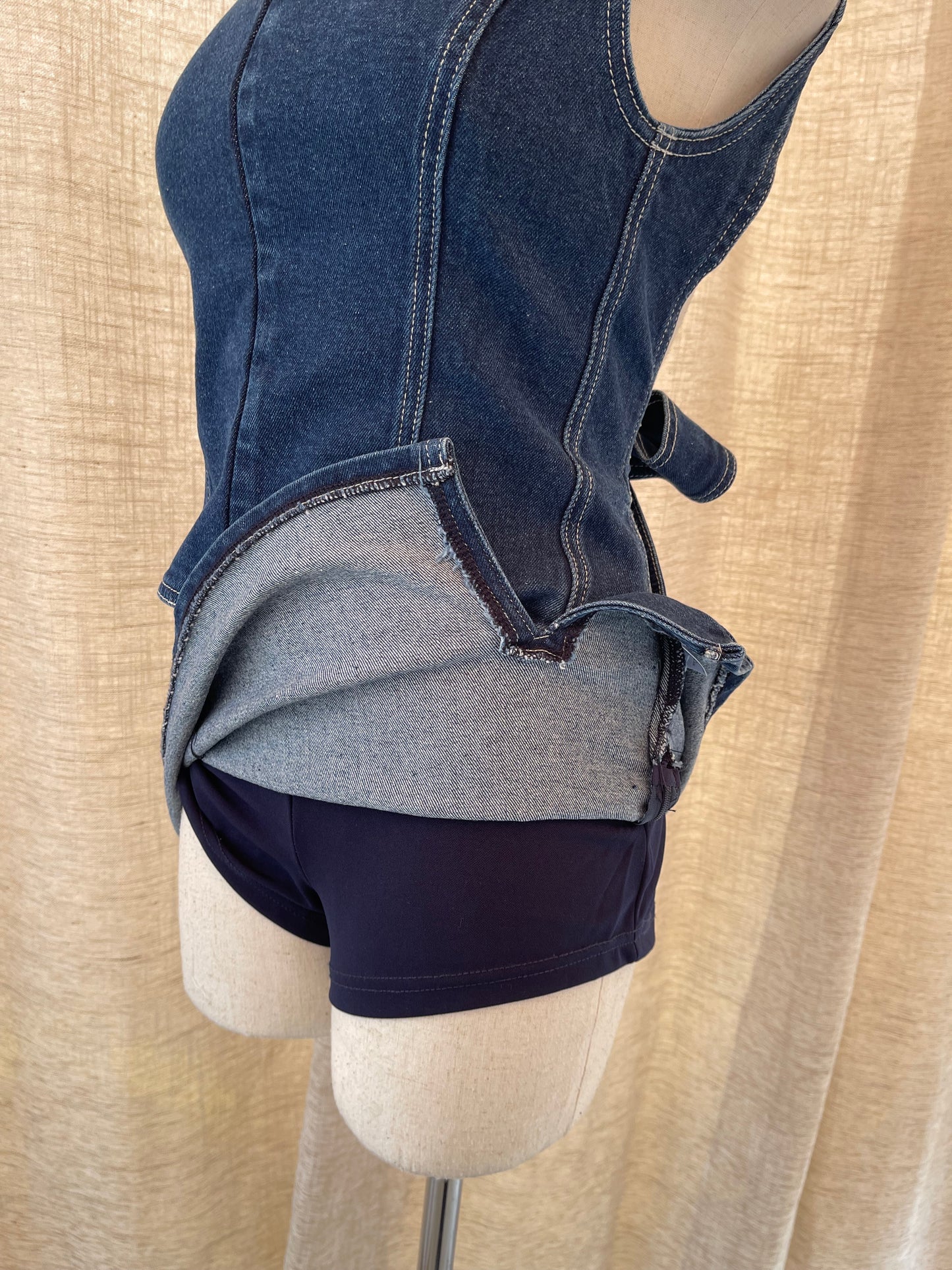 Short & Sweet Denim Set- RESTOCK - LAST M!!