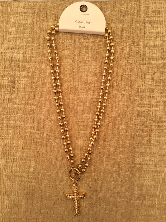 Cross My Heart Necklace