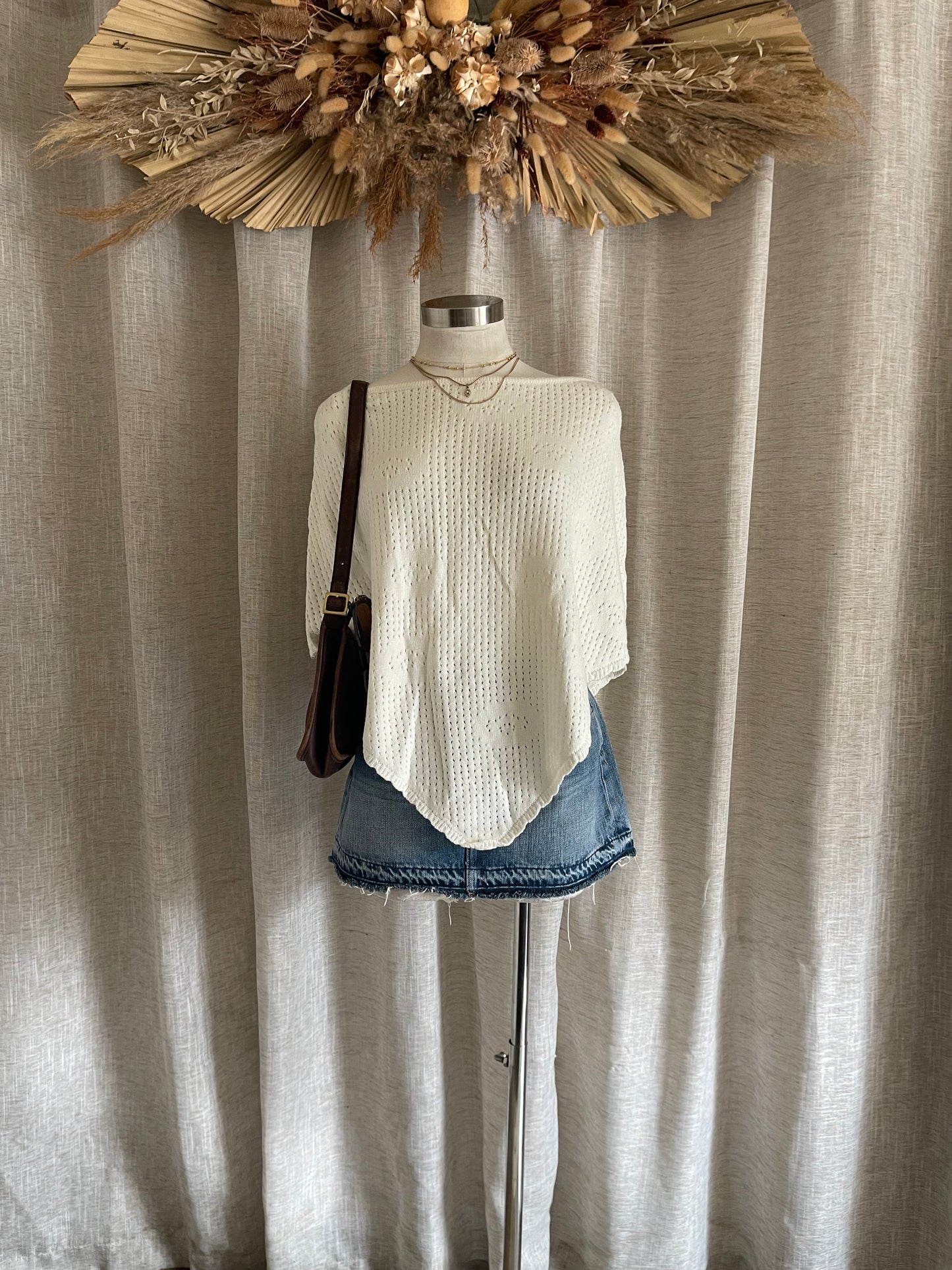 Sweet Petals Poncho