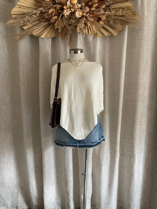 Sweet Petals Poncho