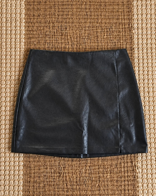 Ember Faux Leather Skirt